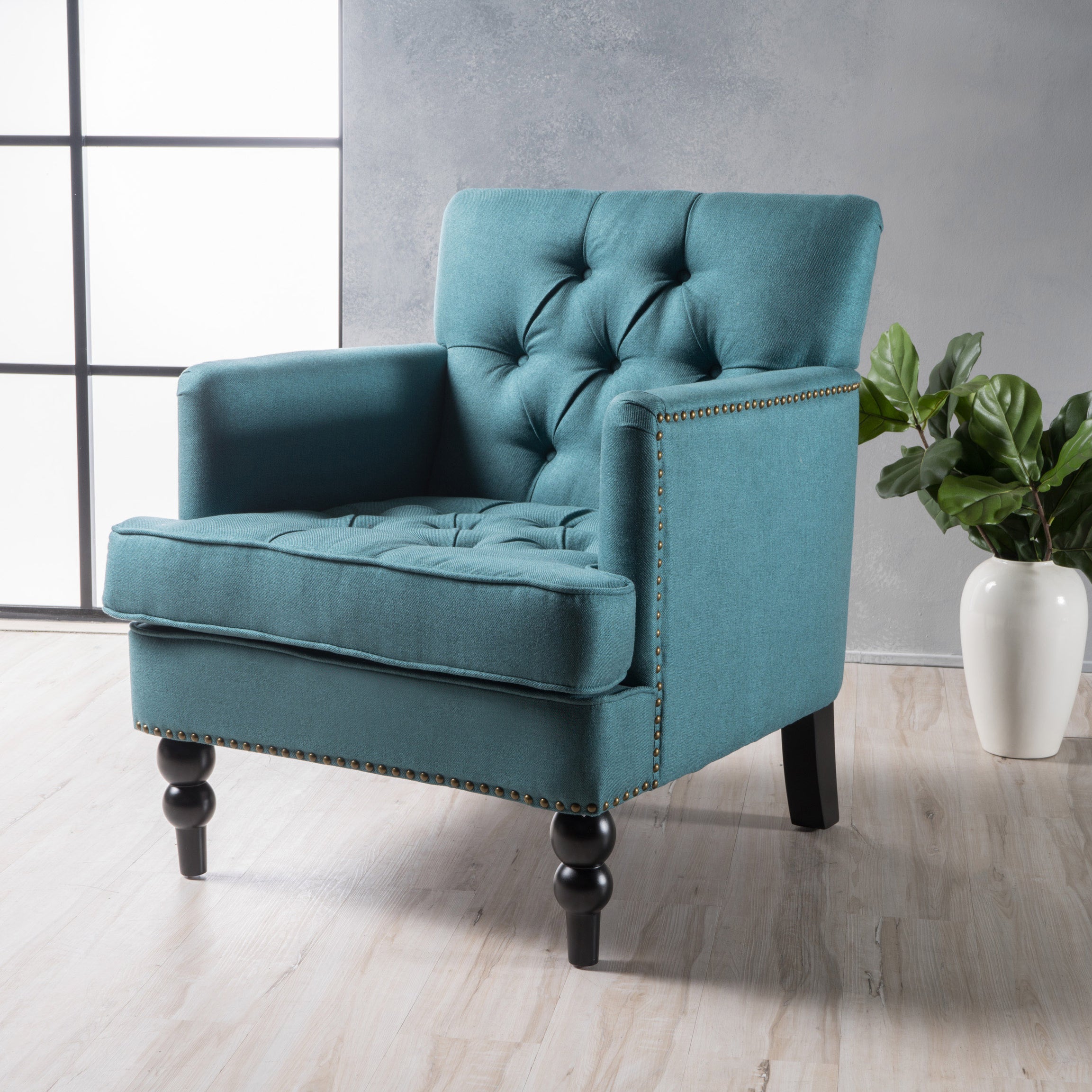 HARRISON TUFTED CLUB CHAIR--1