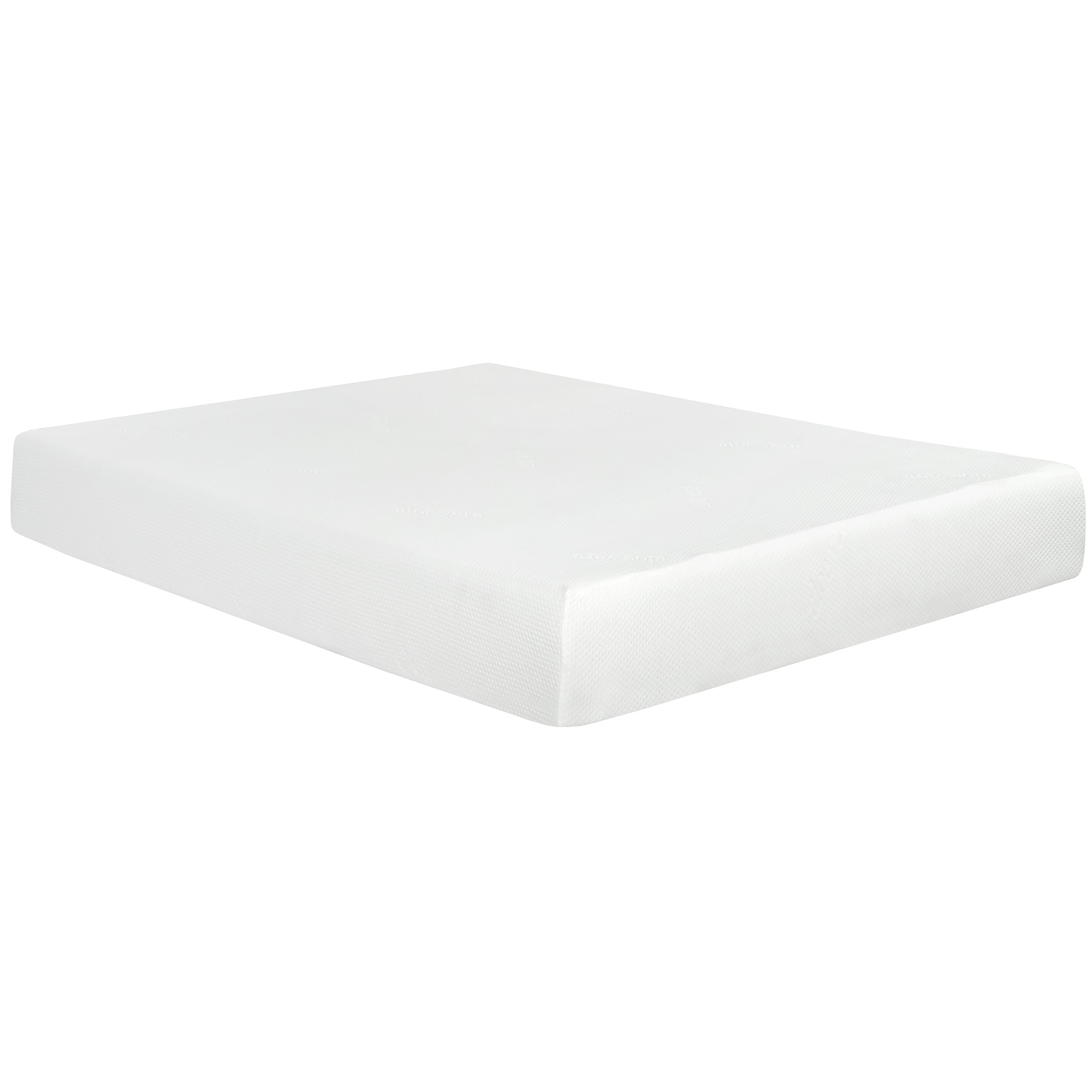 Super Plush 10 in. Medium Gel Memory Foam Mattress for King Size Bed in a Box with Breathable White Aloe Vera Cover--2