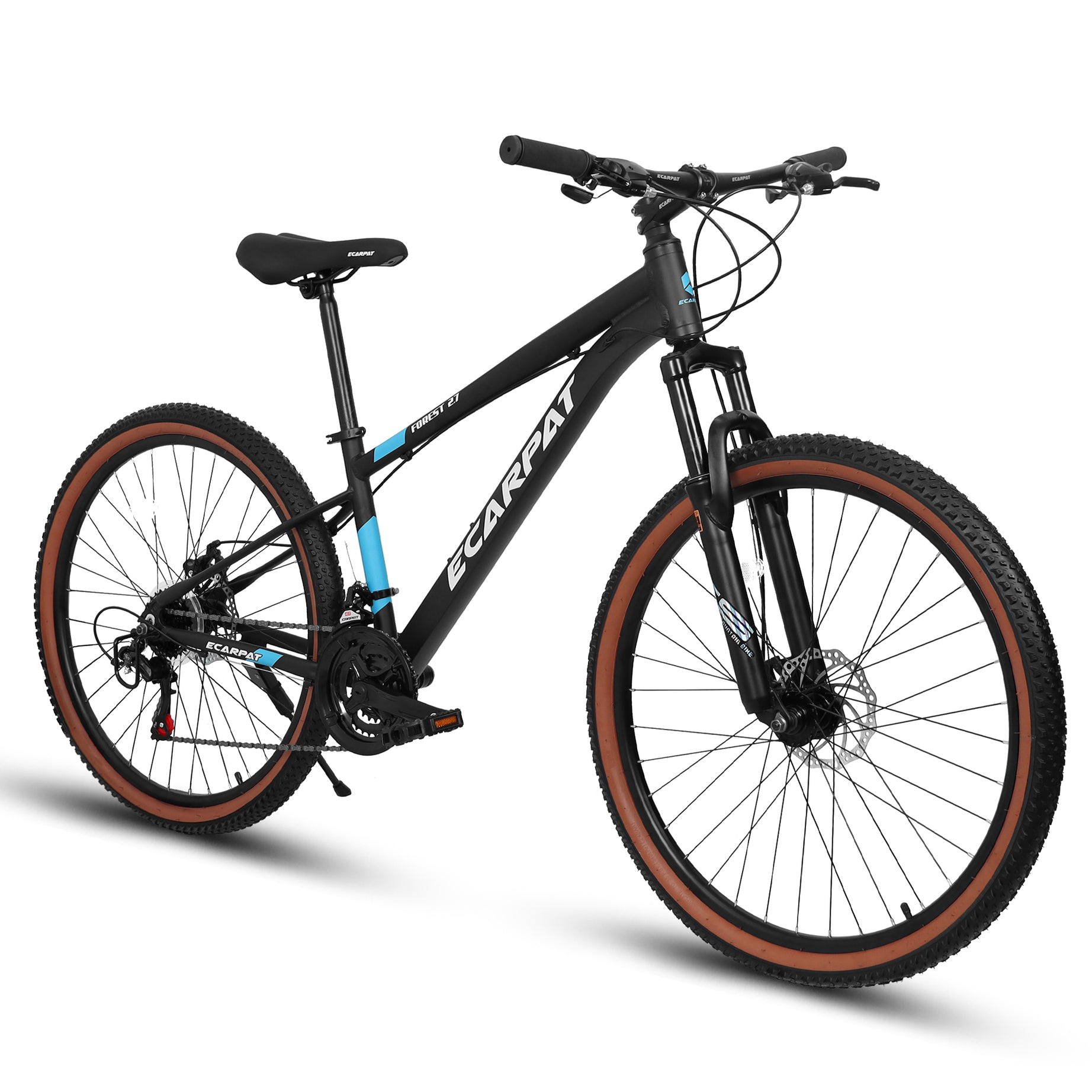 A27302 27 inch wheel mountain bike, 21-speed disc brake trigger transmission, aluminum frame unisex mountain bike--1