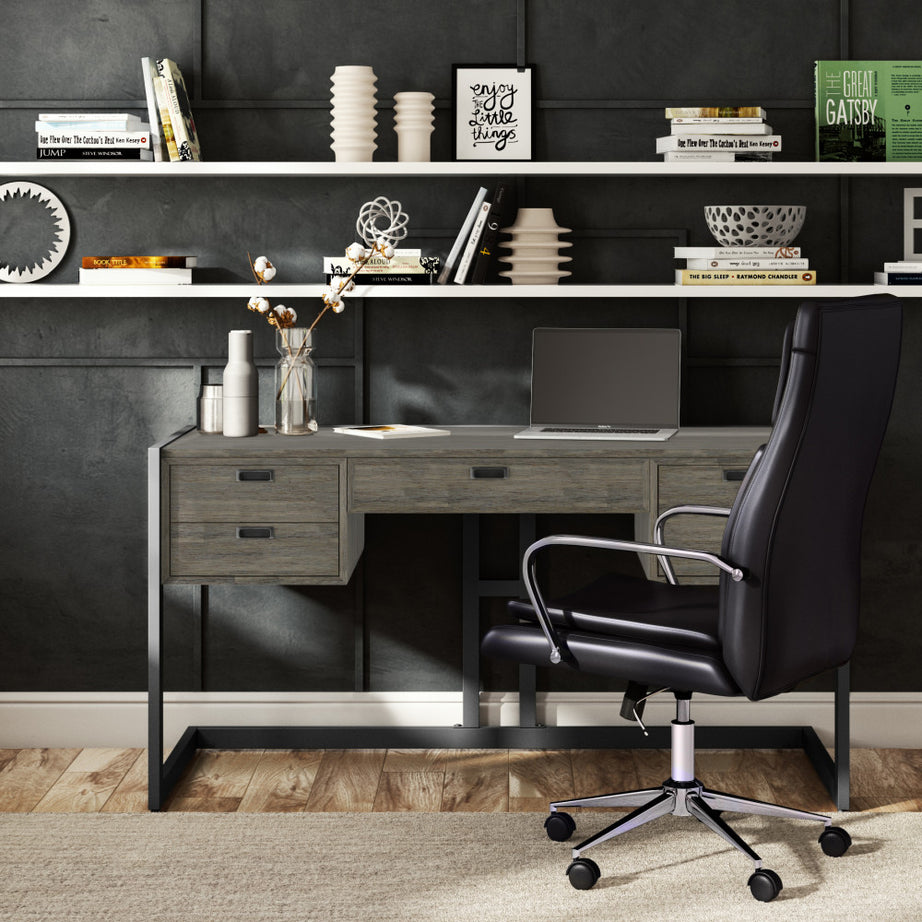 Hampden - Desk - Weathered Grey--1