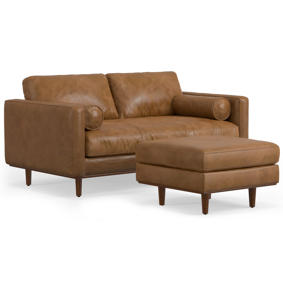 Morrison 72-inch Sofa and Ottoman Set--1