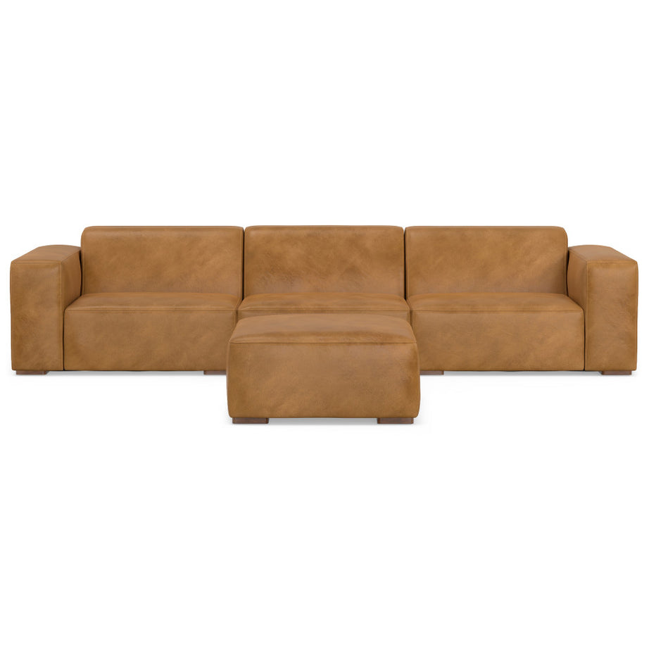 Rex 3 Seater Sofa and Ottoman--1