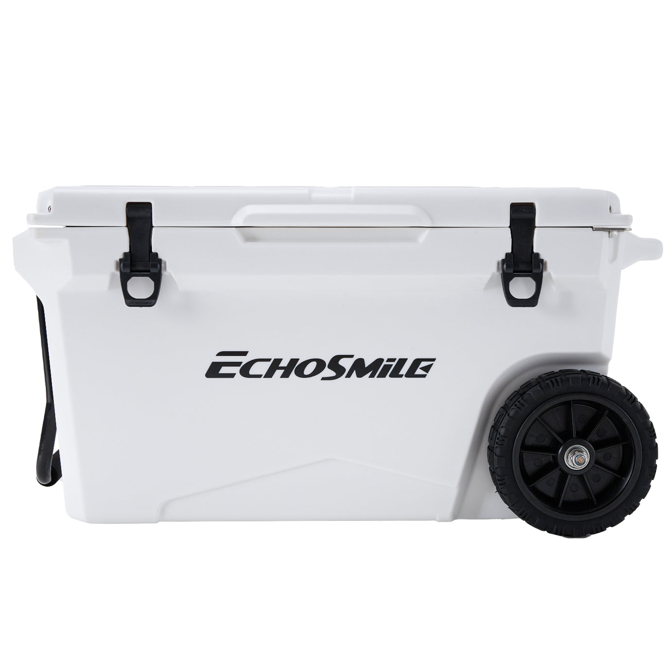 75Qt New White Insulated Box With Wheels--1