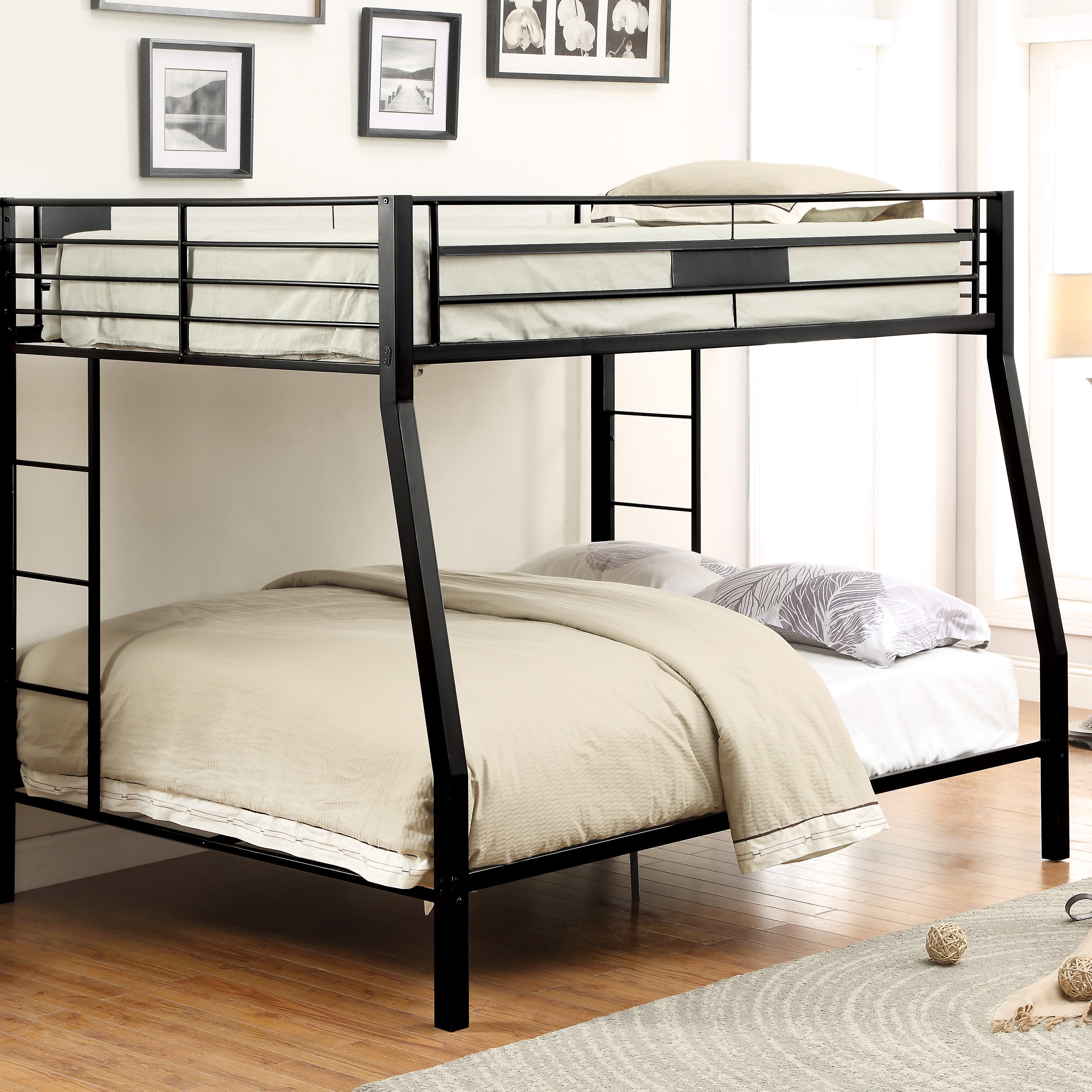 Sandy Black Bunk Bed--1