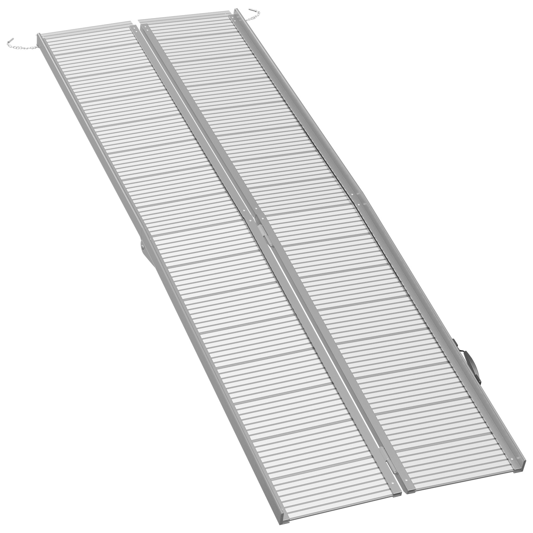 Portable Portable Wheelchair Ramp for Home, Threshold Handicap Ramp 8'--1