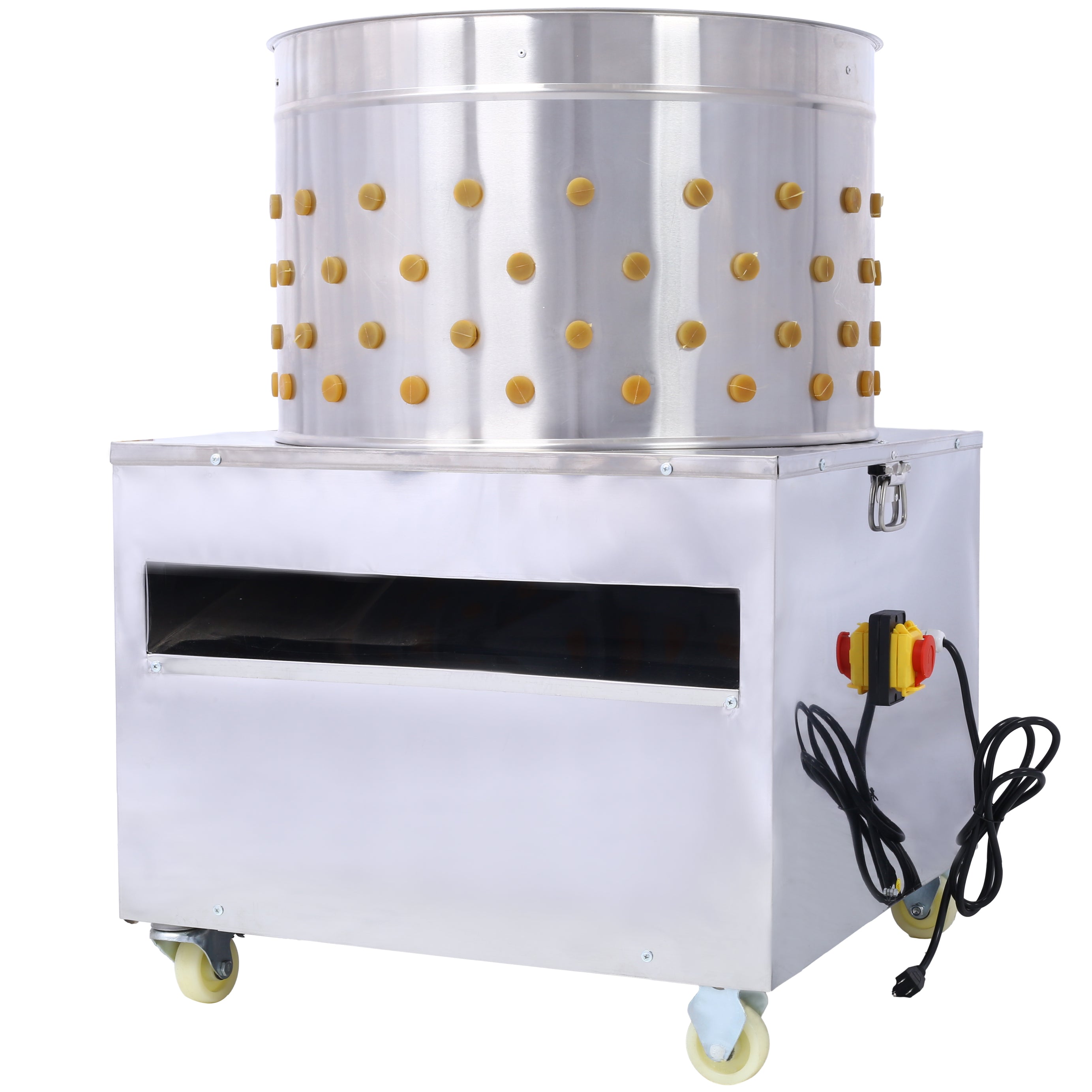 Chicken Plucker, 20Inch Barrel Diameter  De-Feather Remover Poultry Machine,Heavy Duty Feather Plucking Machine--1