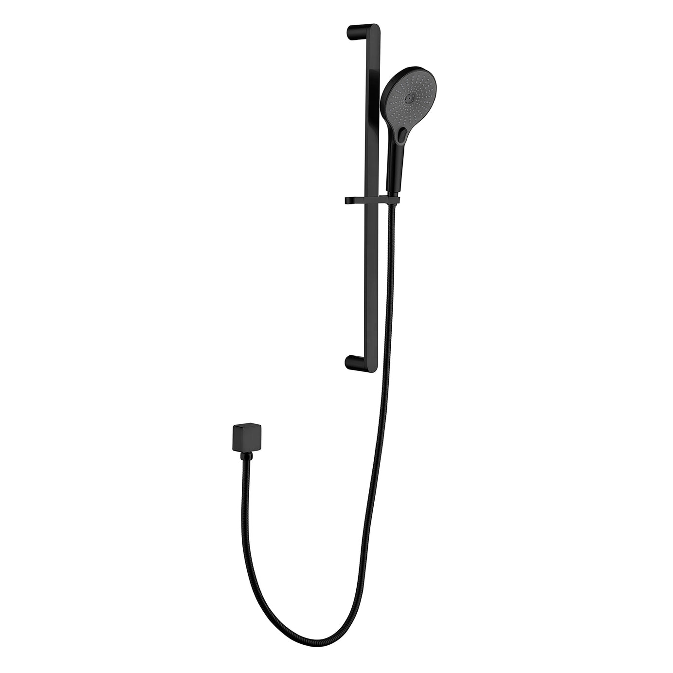 Handheld Shower with 28-Inch Slide Bar and 59-Inch Hose--1