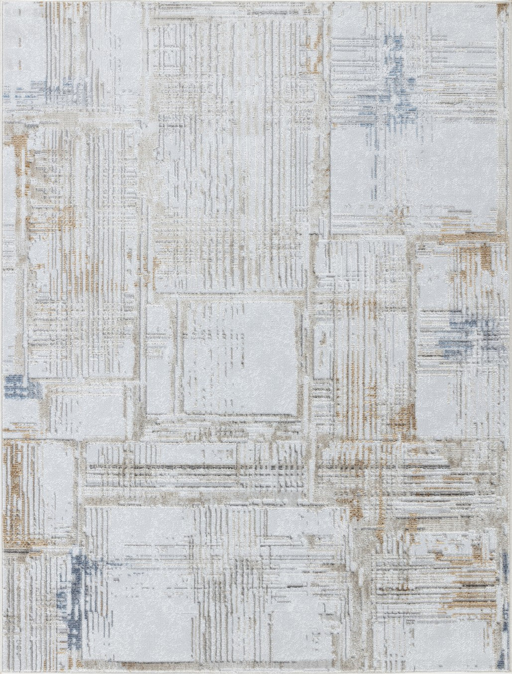 Textures GC_ART2006 Multi 7 ft. 10 in. x 9 ft. 10 in. Area Rug--1