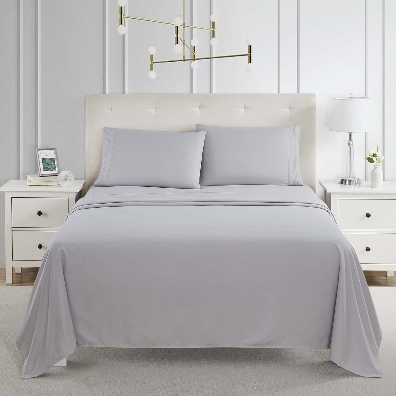 Clara Clark 1800 Bed sheets 1800 Series -Twin XL--1