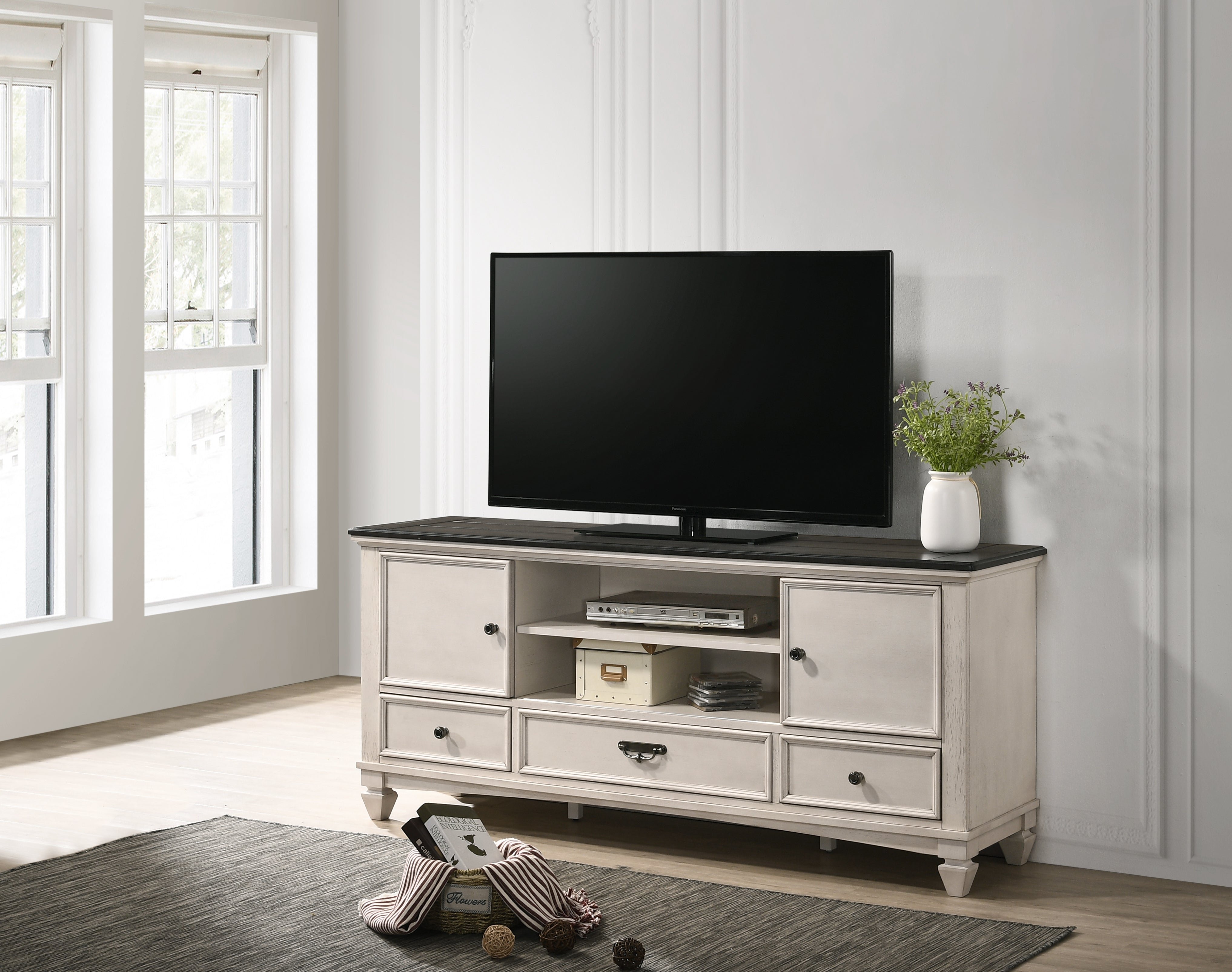 Sawyer - Tv Stand - Beige--1