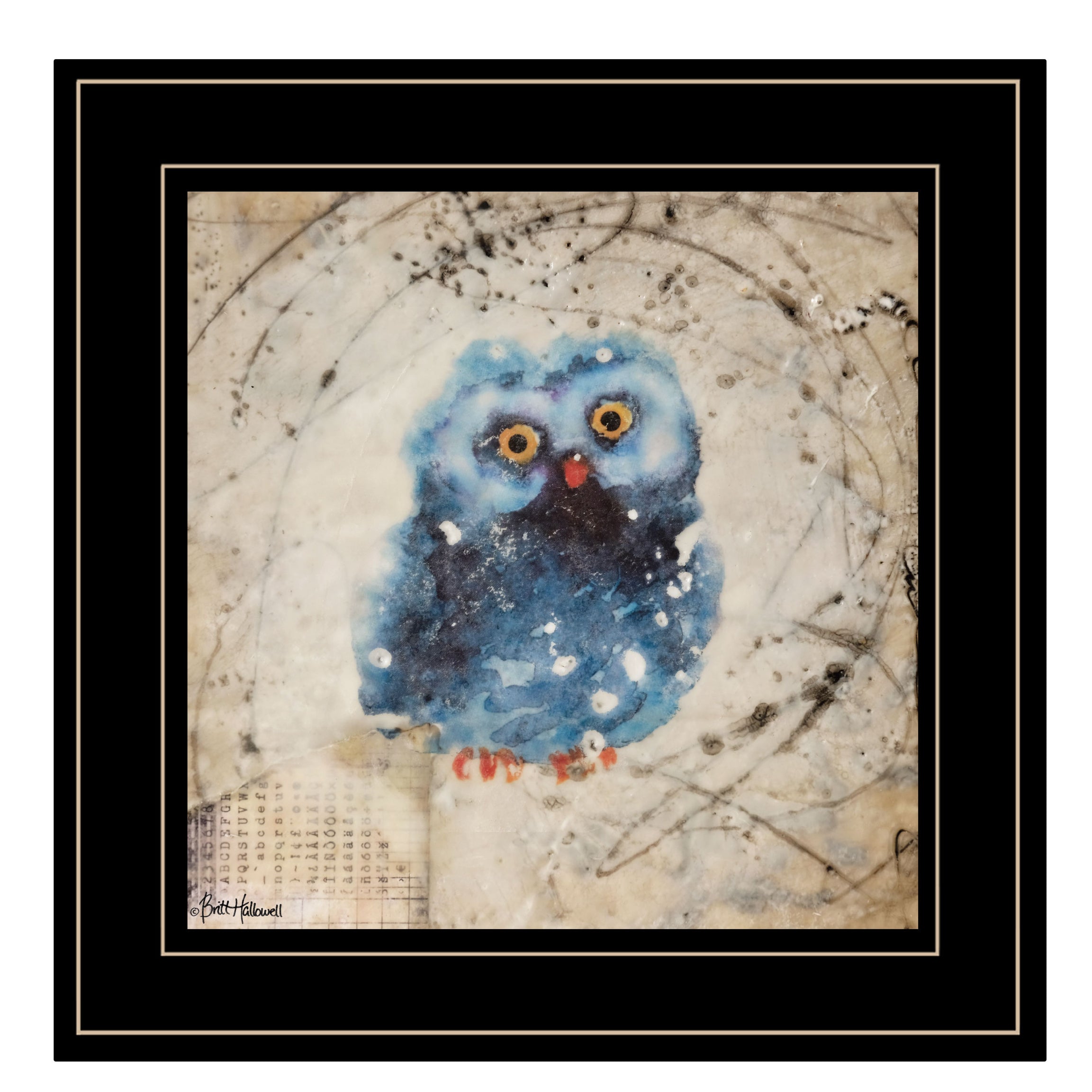 "The Wonder Years II" By Britt Hallowell, Ready to Hang Framed Print, Black Frame--1