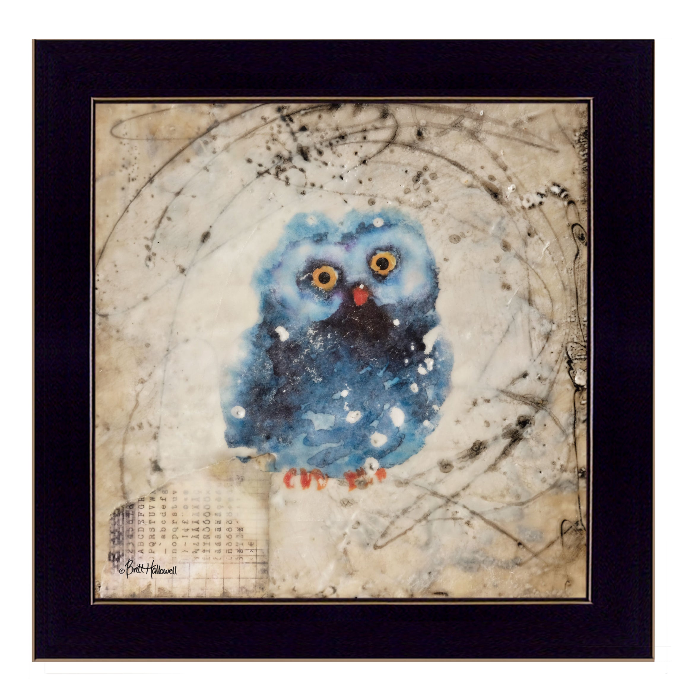 "The Wonder Years II" By Britt Hallowell, Ready to Hang Framed Print, Black Frame--1