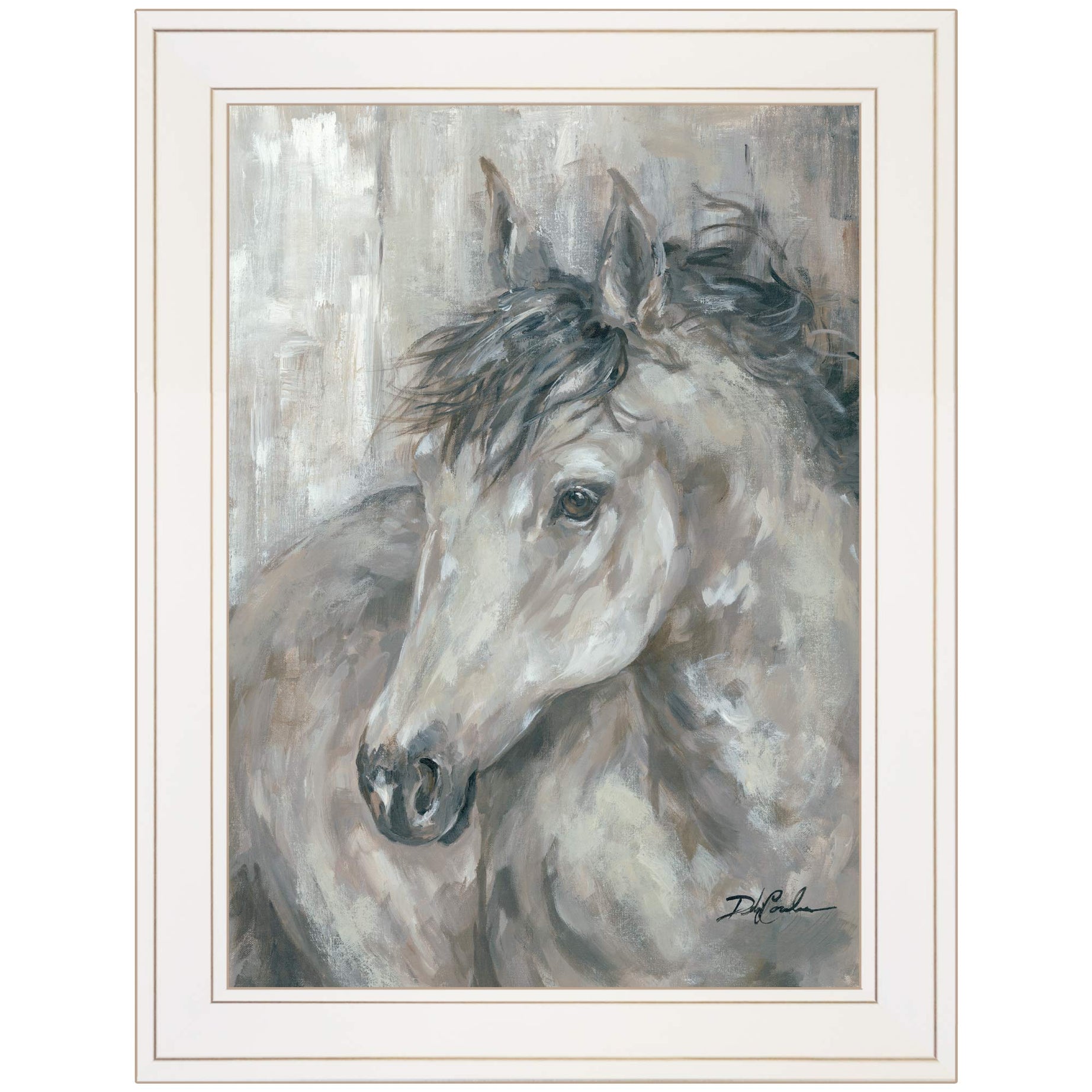 "True Spirit" by Debi Coules, Ready to Hang Framed Print, White Frame--1