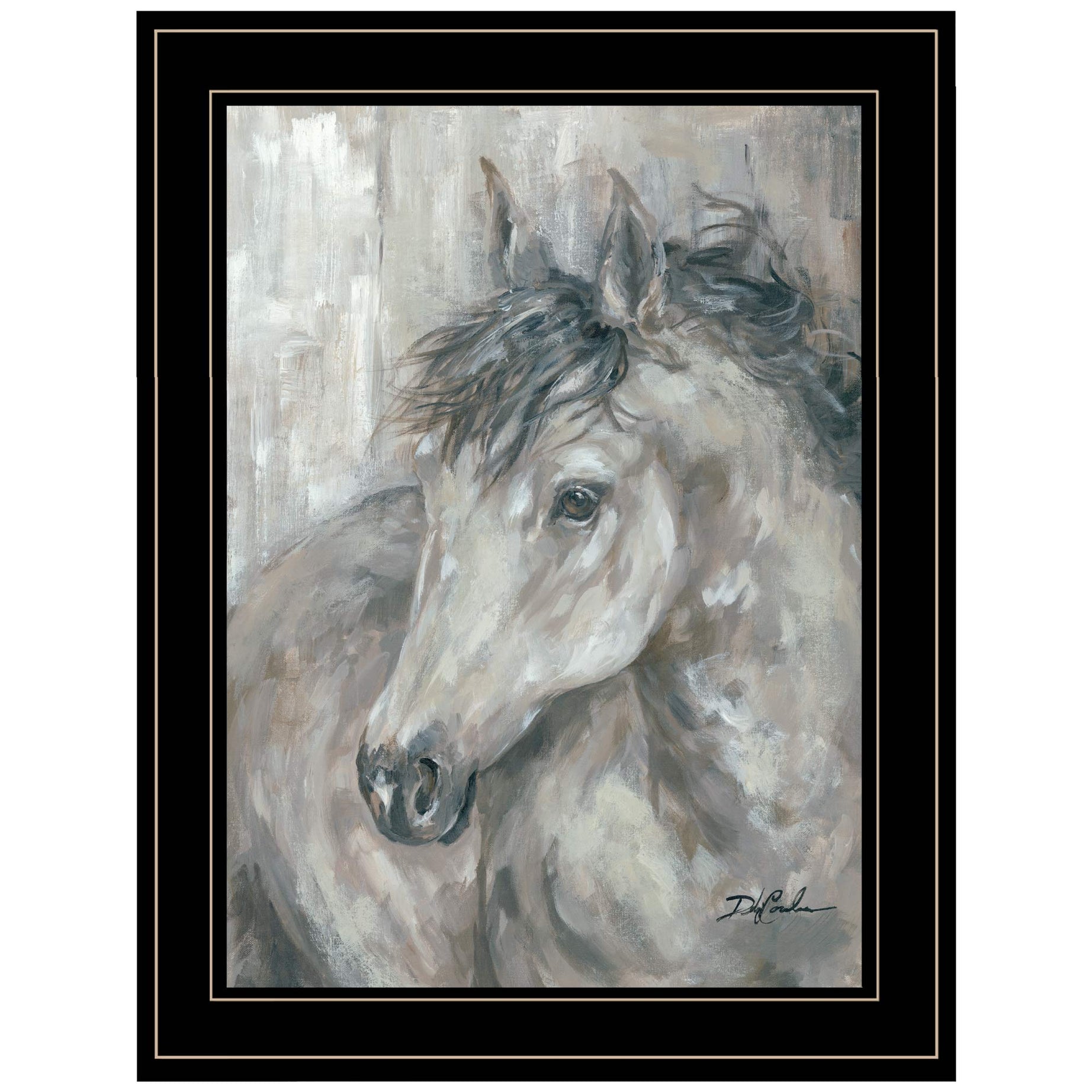 "True Spirit" by Debi Coules, Ready to Hang Framed Print, Black Frame--1