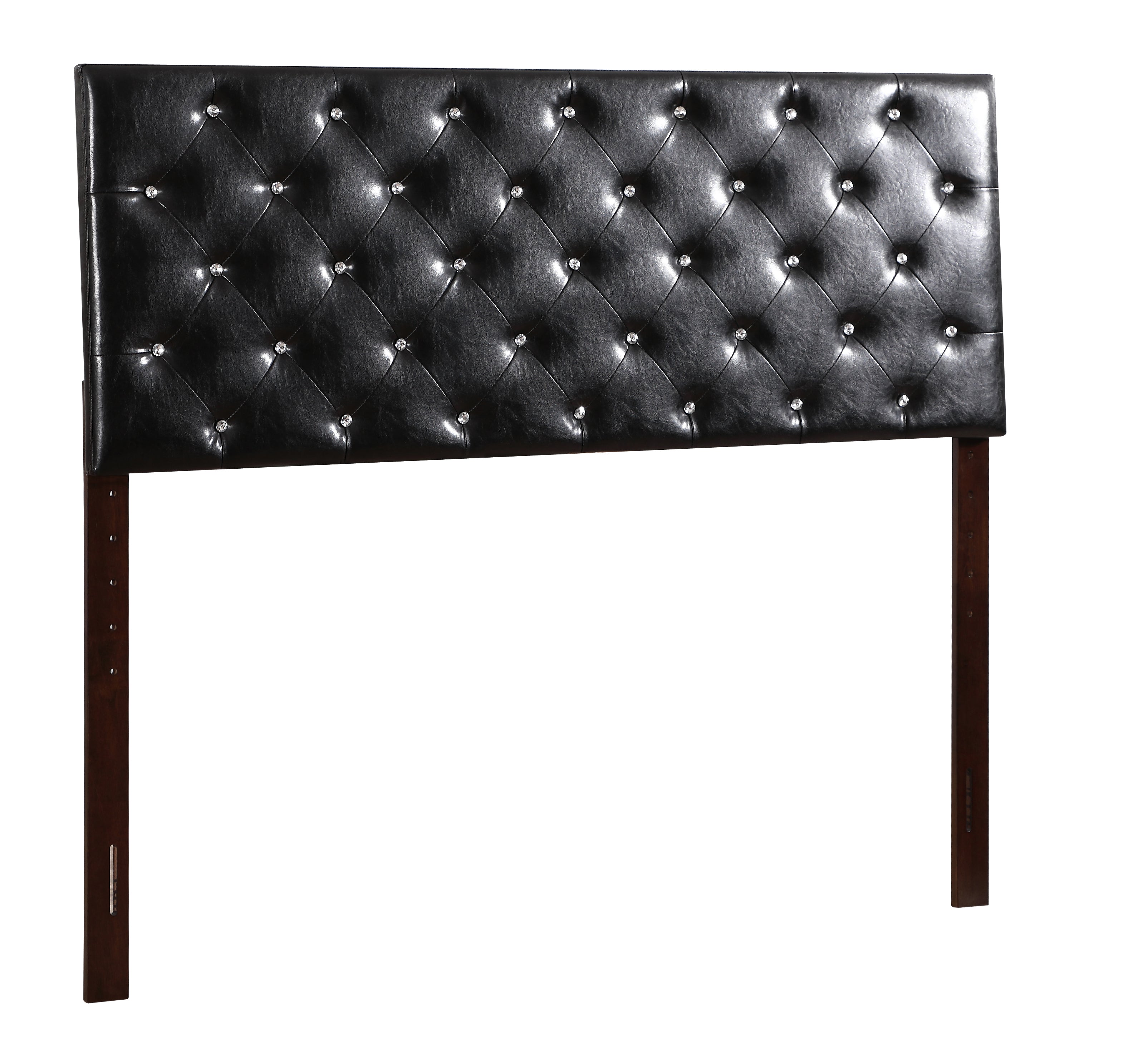 Glory Furniture Super Nova G0132-KHB King Headboard , BLACK--2