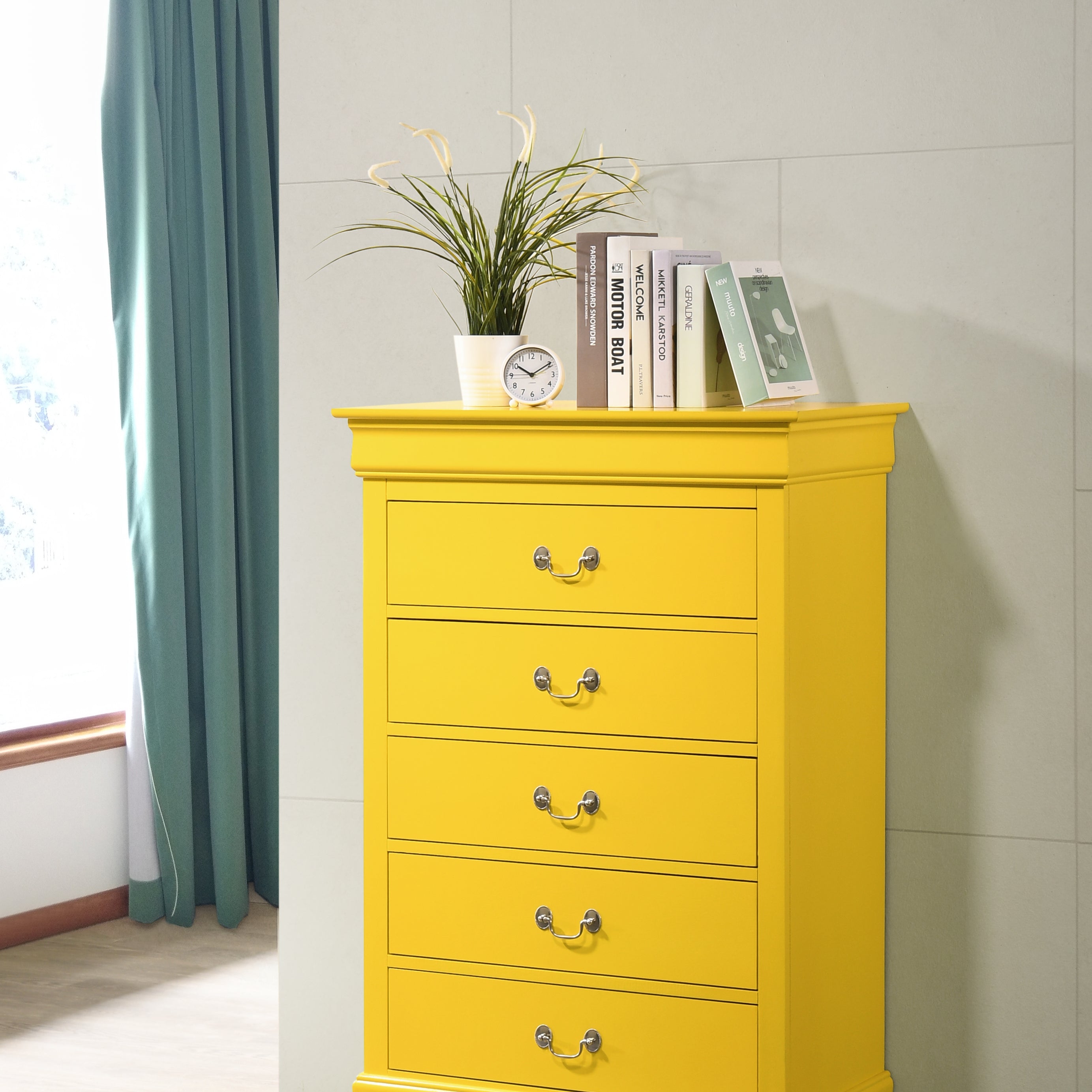 Glory Furniture LouisPhillipe G02102-CH Chest , Yellow--1