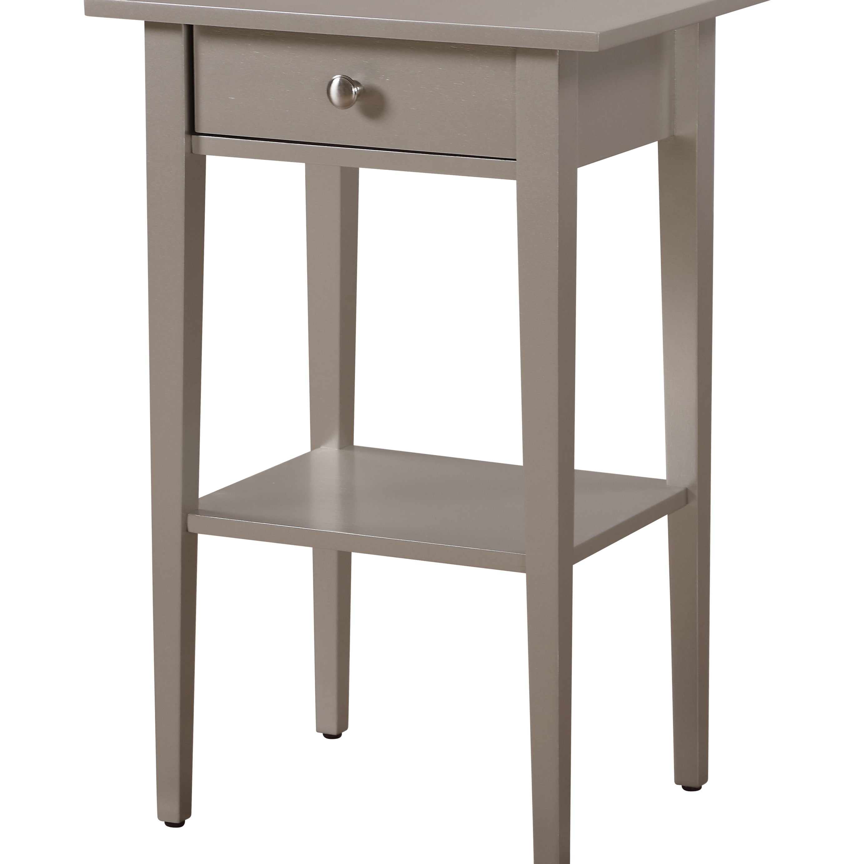 Glory Furniture Dalton G034-N Nightstand , Silver Champagne--2