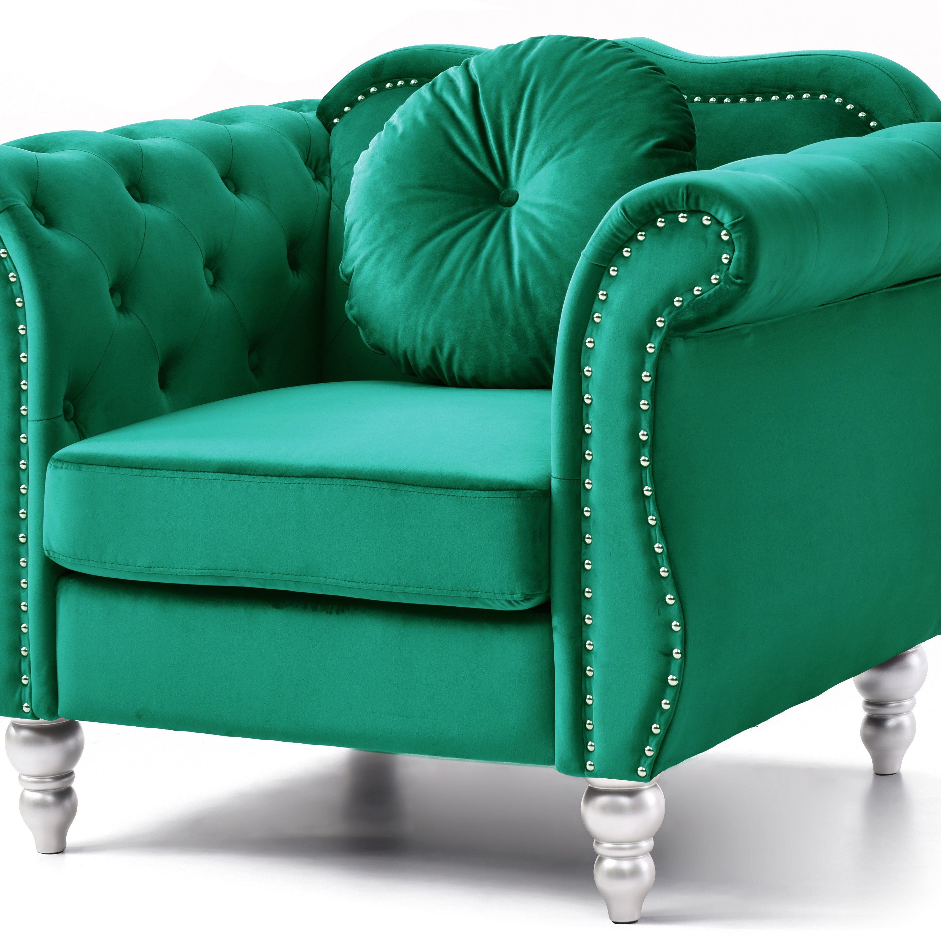 Glory Furniture Hollywood G0662A-C Chair , GREEN--2