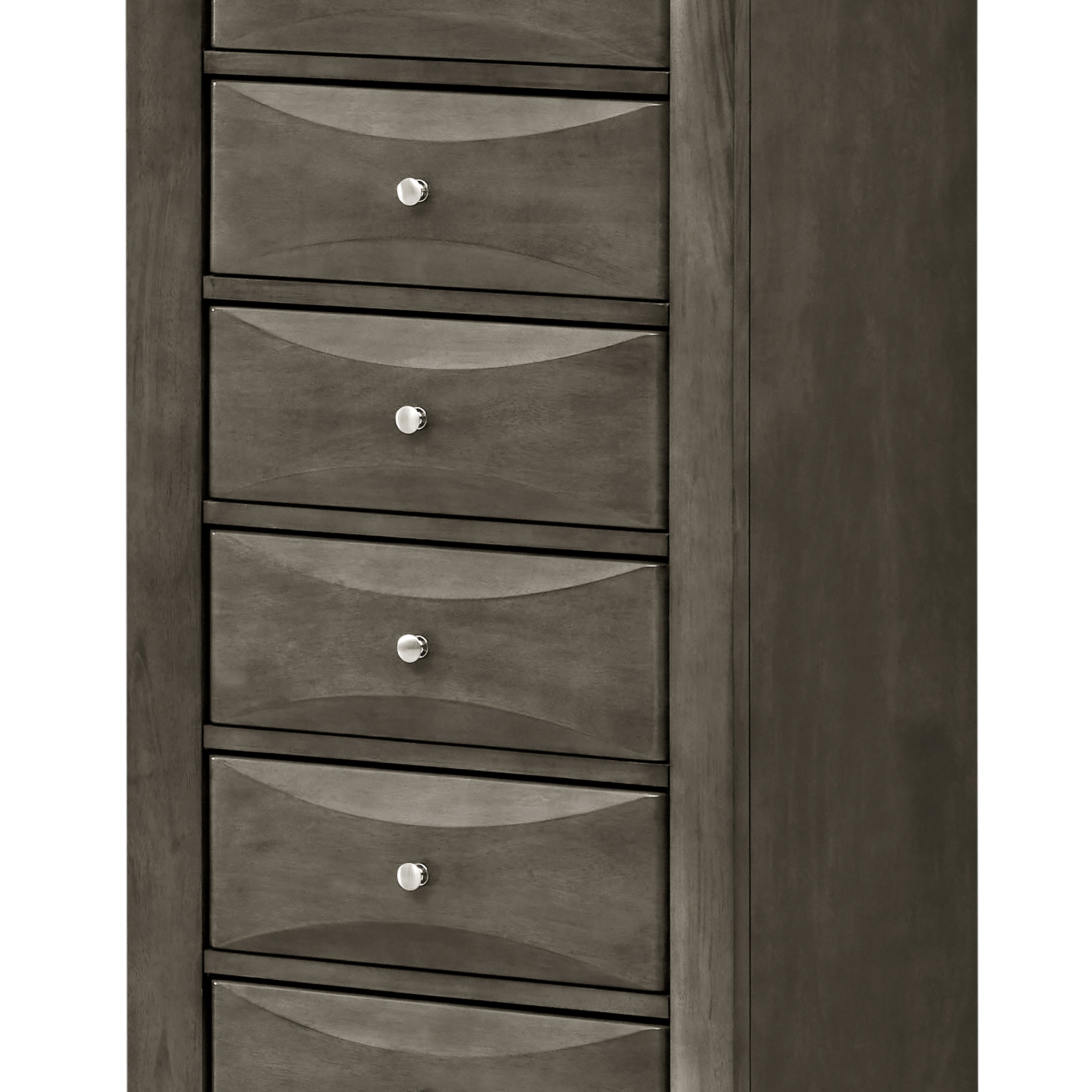 Glory Furniture Marilla G1505-LC 7 Drawer Lingerie Chest , Gray--2