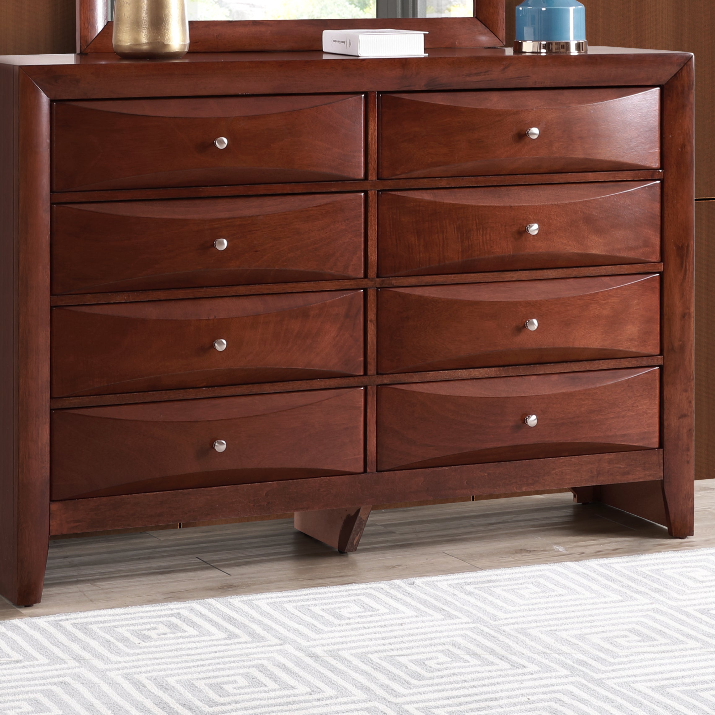 Glory Furniture Marilla G1550-D Dresser , Cherry--1