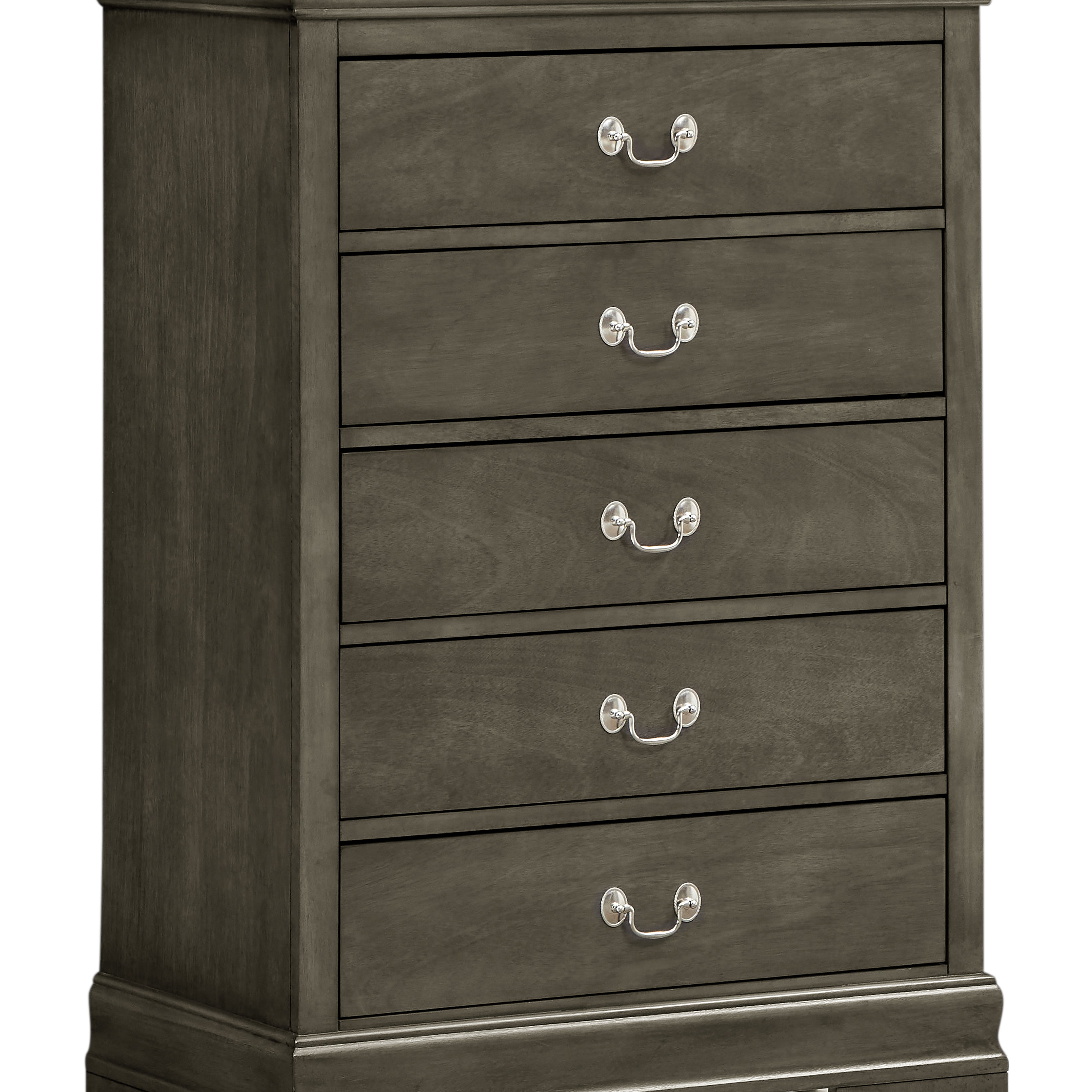 Glory Furniture Louis Phillipe G3105-CH Chest , Gray--2