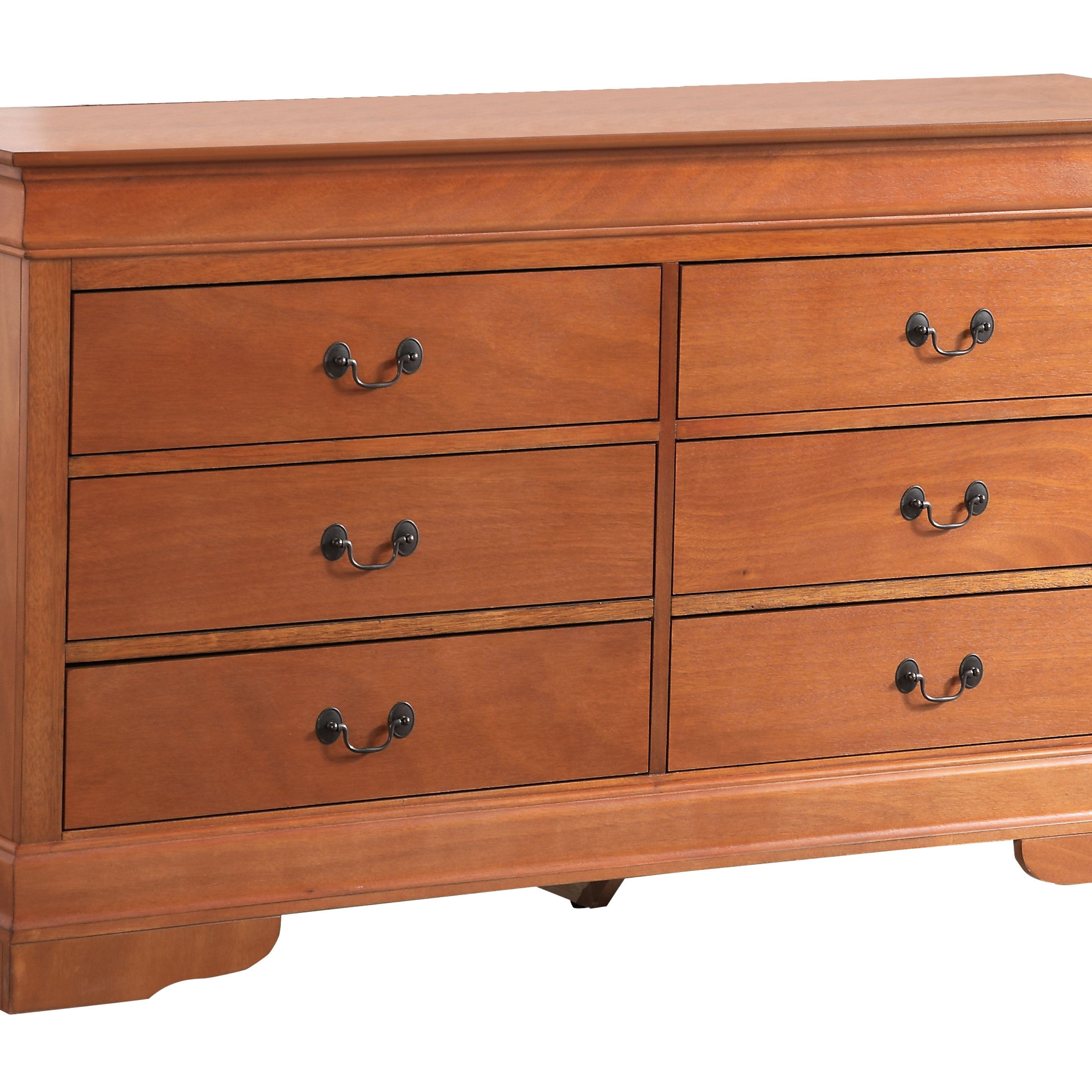 Glory Furniture Louis Phillipe G3160-D Dresser , Oak--2