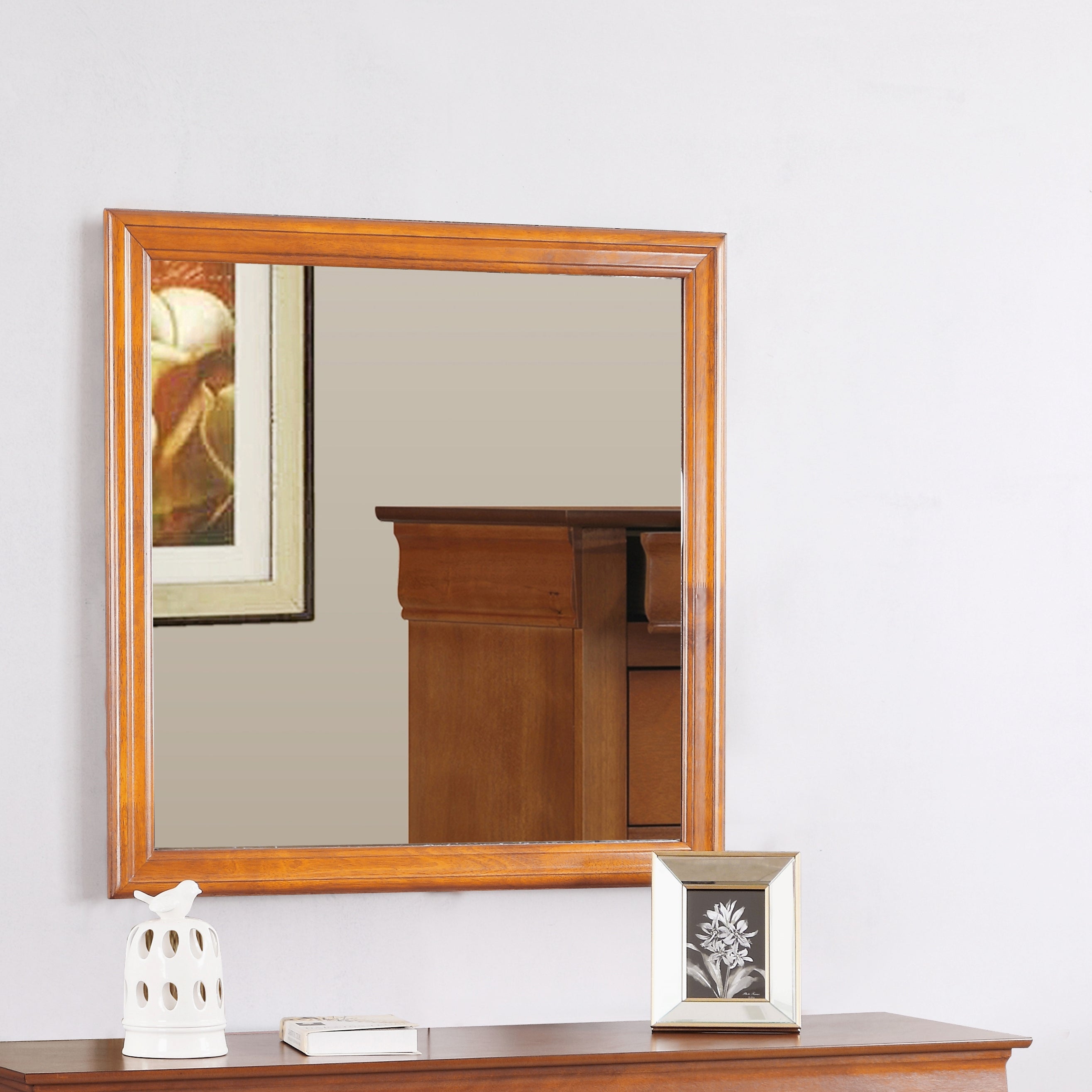 Glory Furniture Louis Phillipe G3160-M Mirror , Oak--1