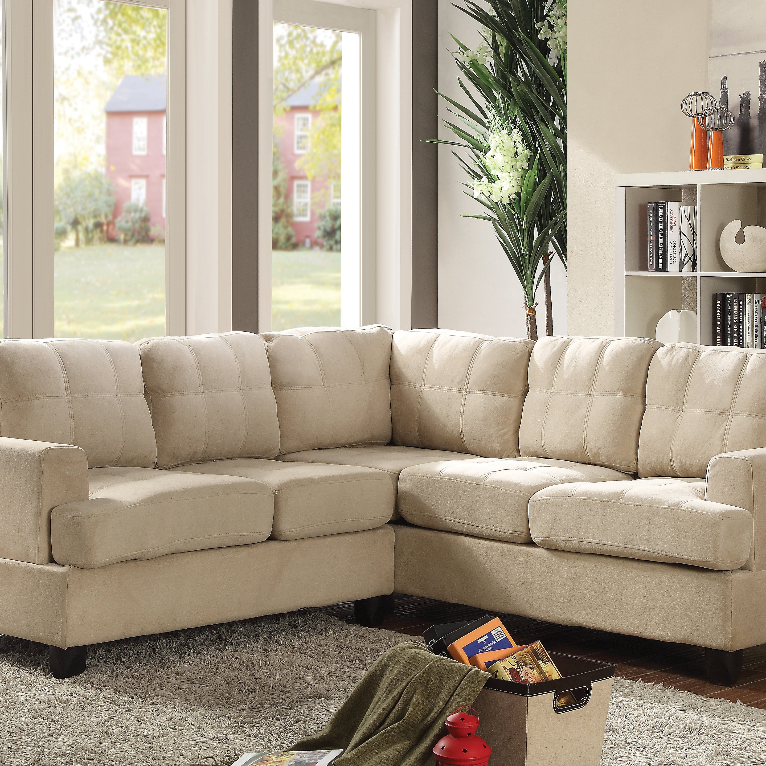 Glory Furniture Sandridge G511B-SC Sectional , White--1