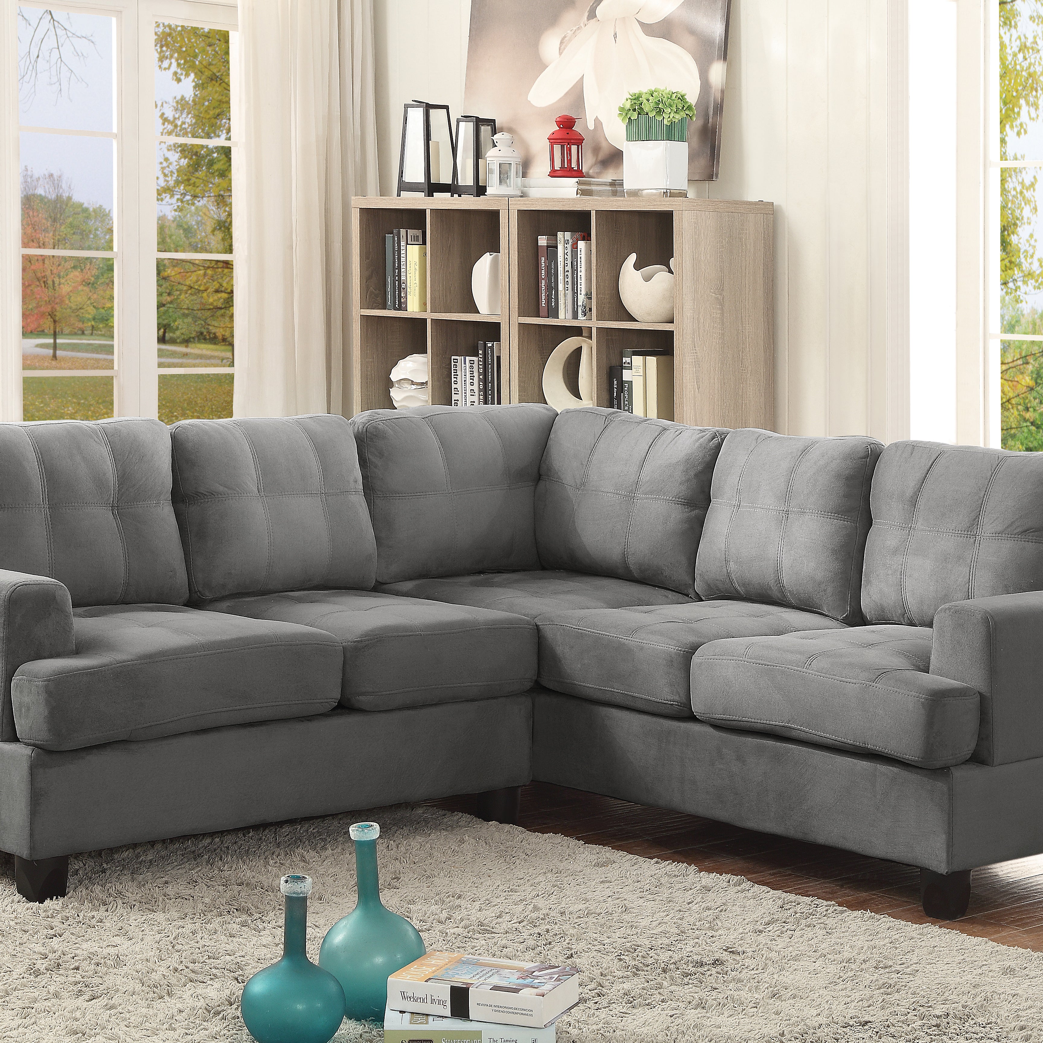 Glory Furniture Sandridge G513B-SC Sectional , GRAY--1