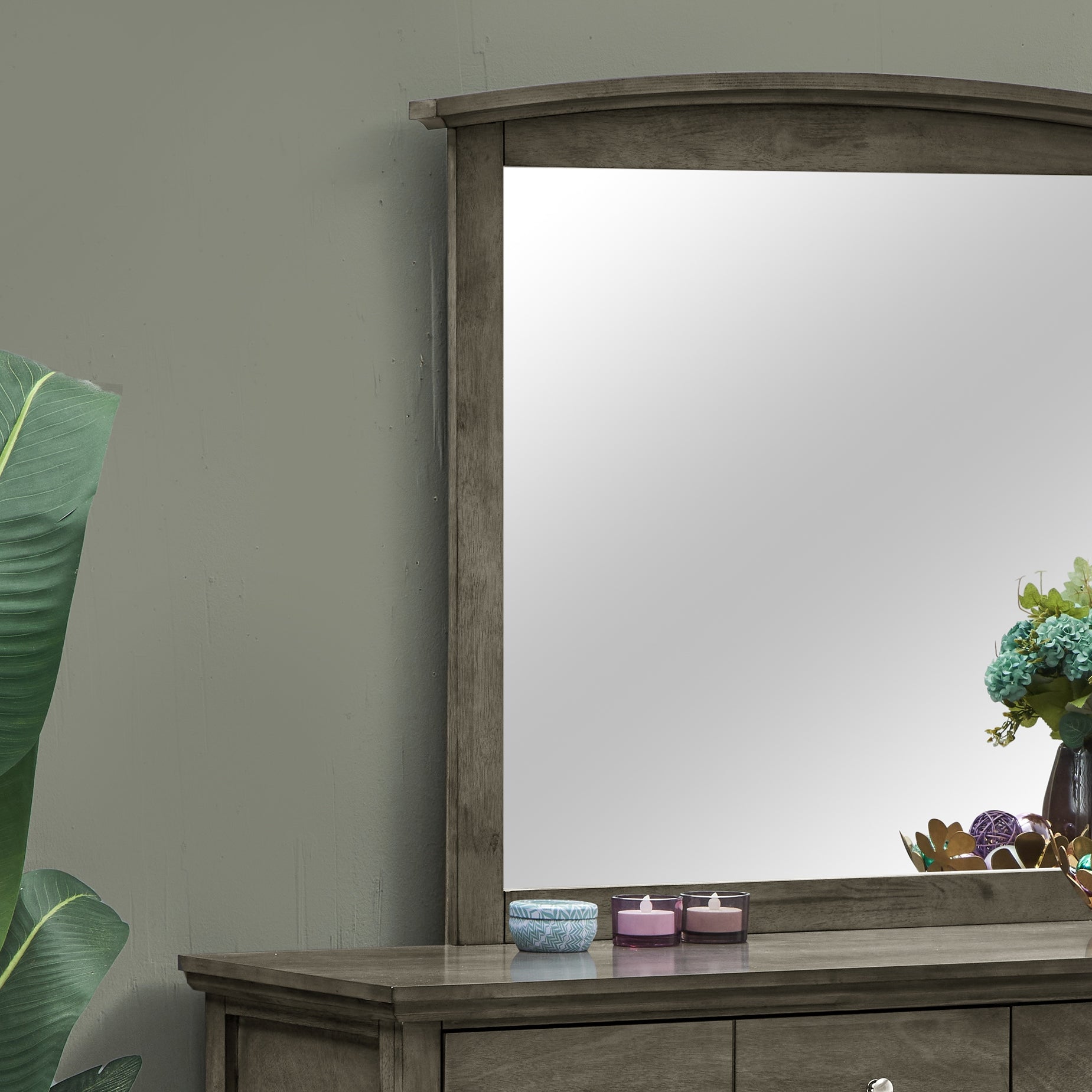 Glory Furniture Hammond G5405-M Mirror , Gray--1