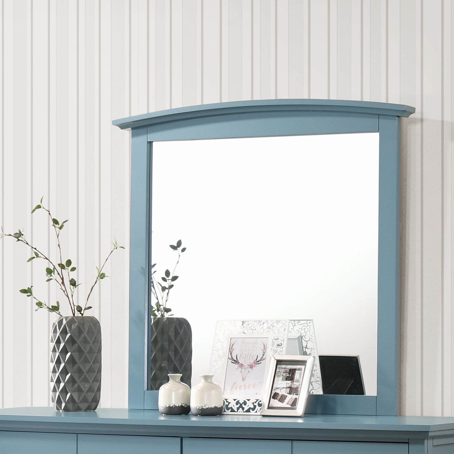 Glory Furniture Hammond G5480-M Mirror , Teal--1