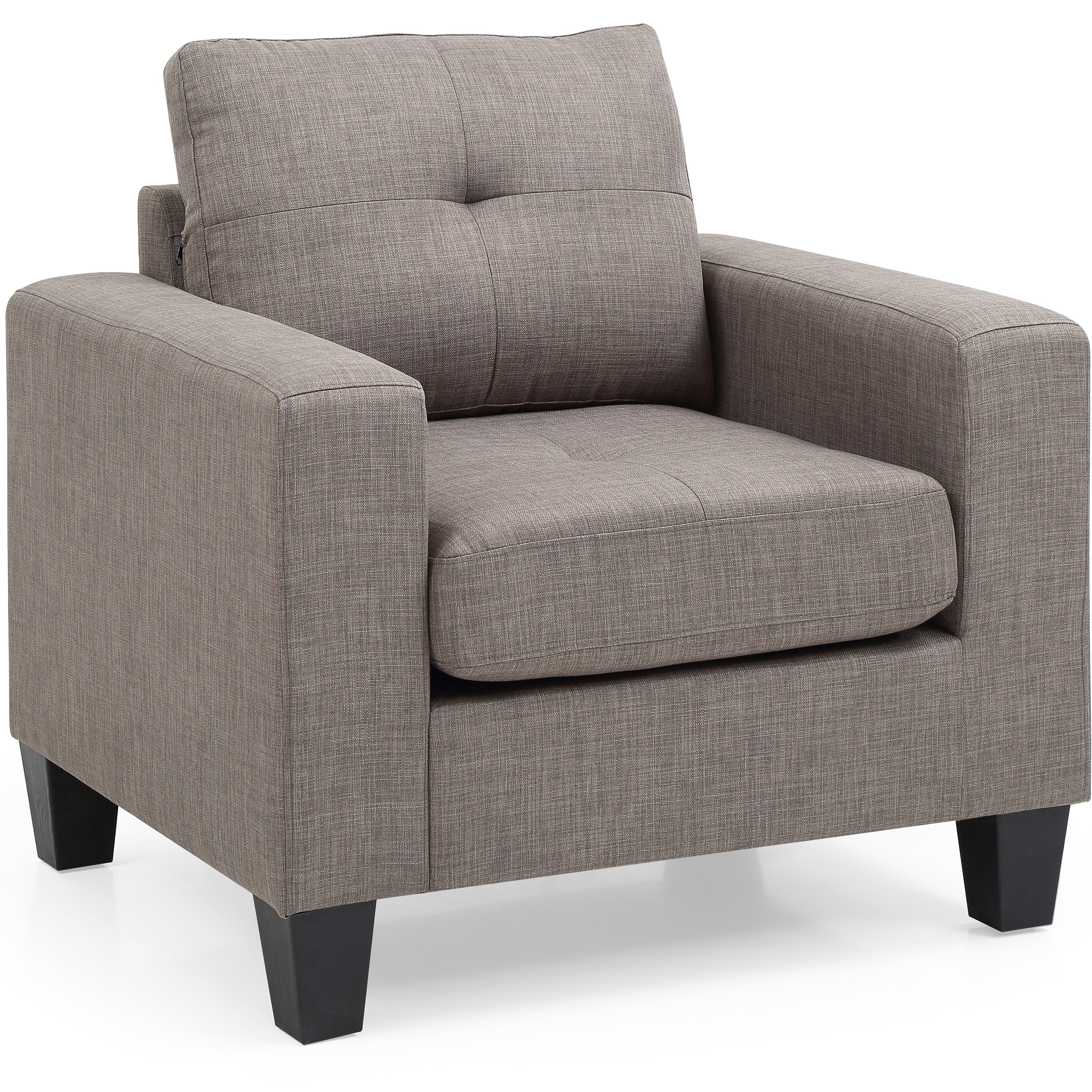 Glory Furniture Newbury G579A-C Newbury Club Chair , GRAY--2