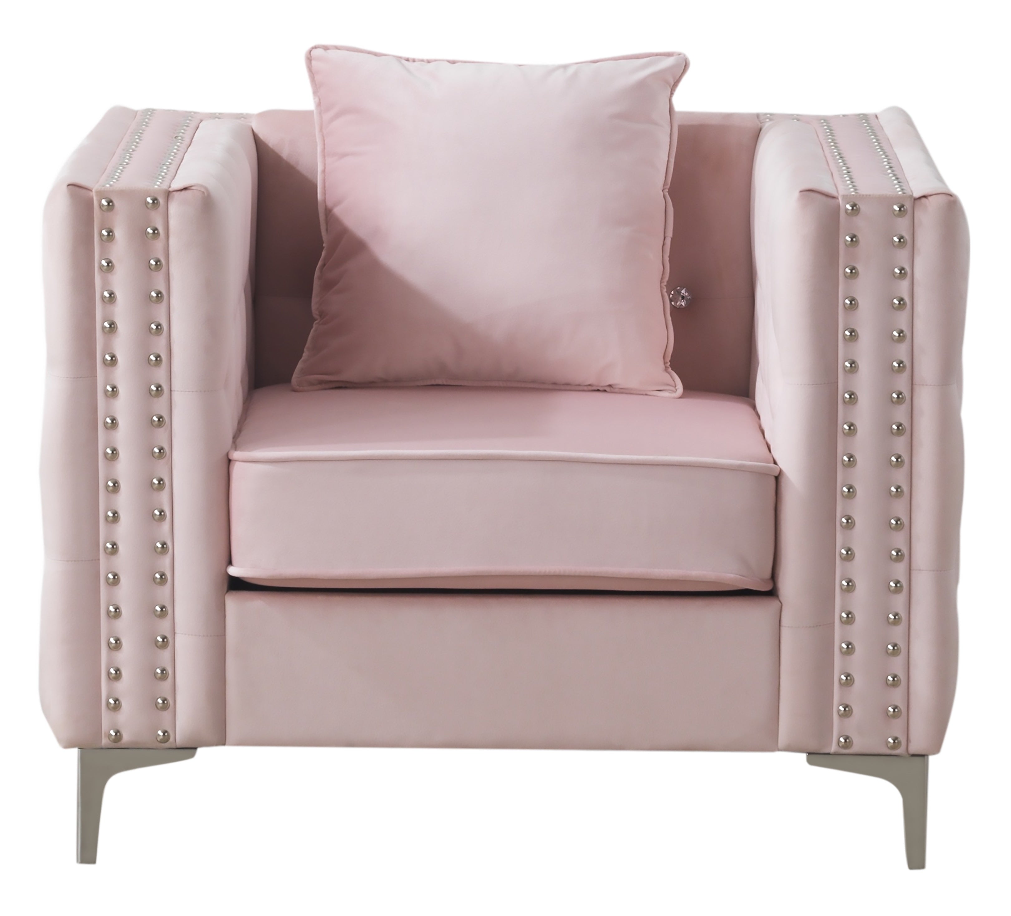 Glory Furniture Paige G824A-C Chair , PINK--1