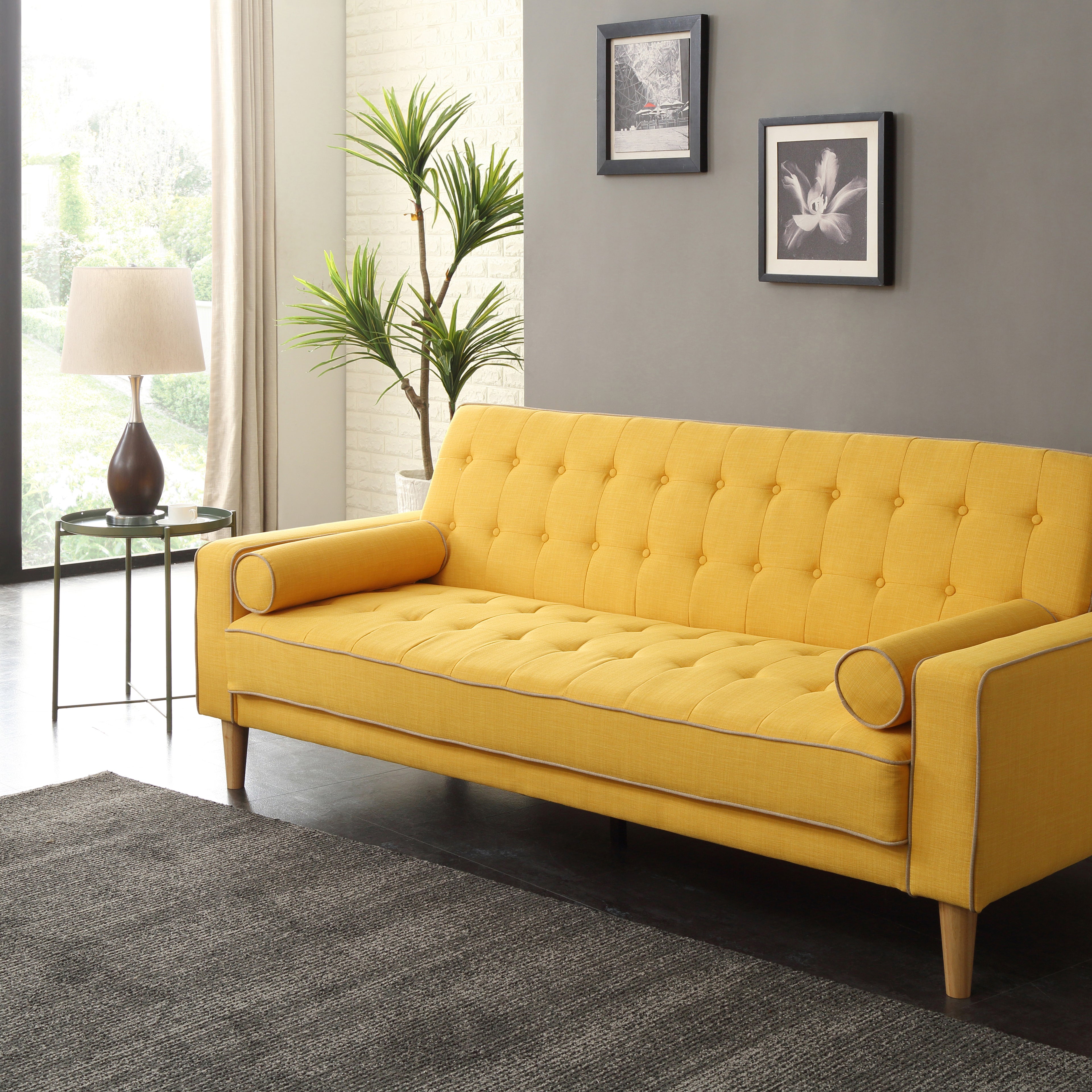 Glory Furniture Andrews G834A-S Sofa Bed , YELLOW--1