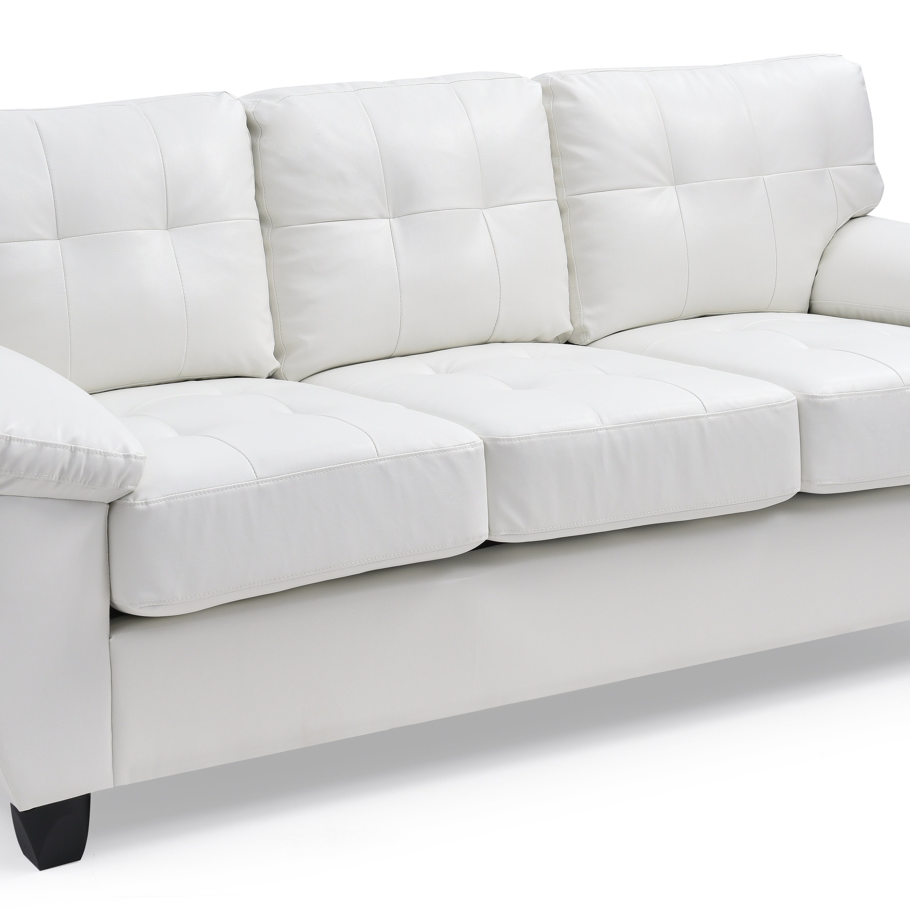 Glory Furniture Gallant G907A-S Sofa , WHITE--2