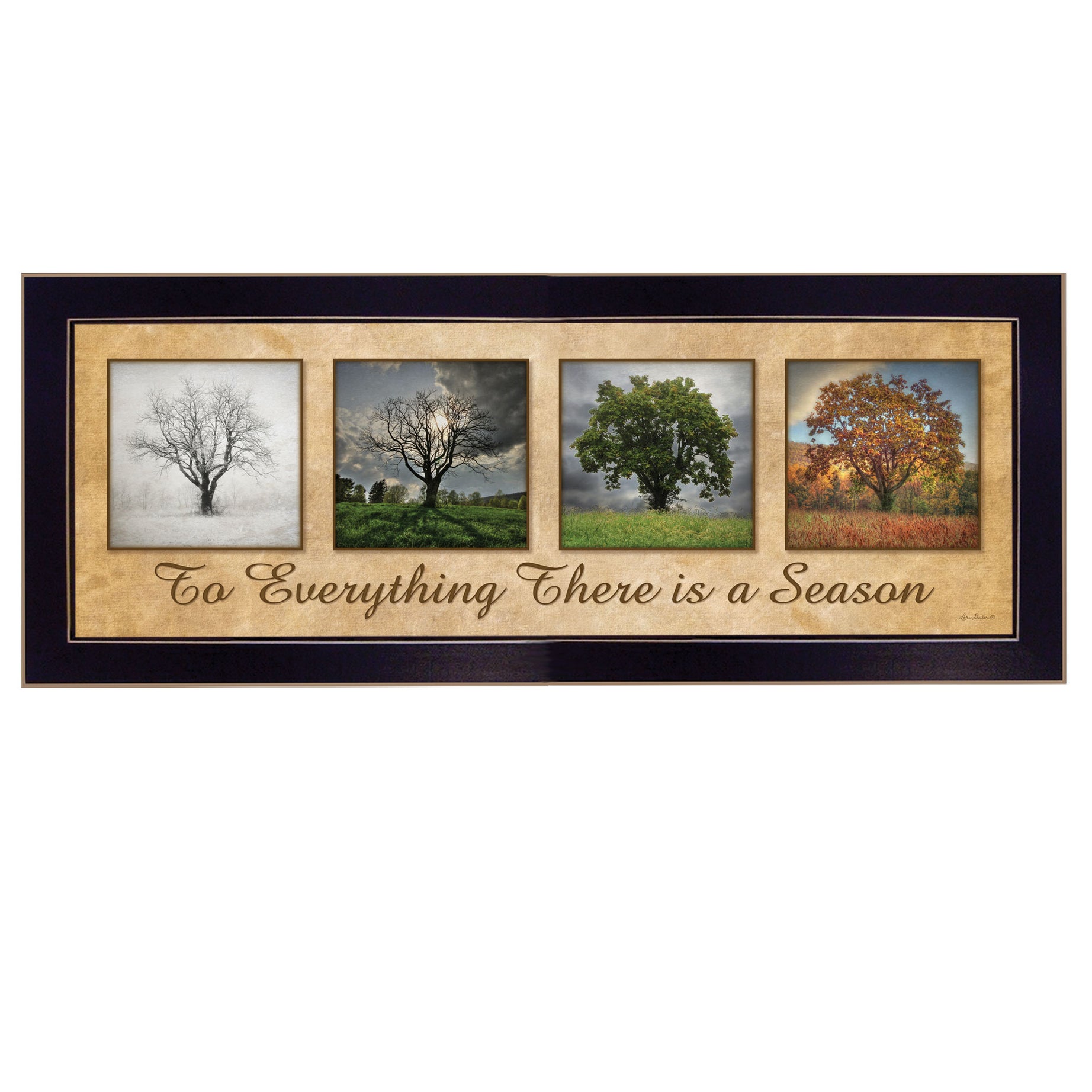 "There is a Season" by Lori Deiter, Ready to Hang Framed Print, Black Frame--1