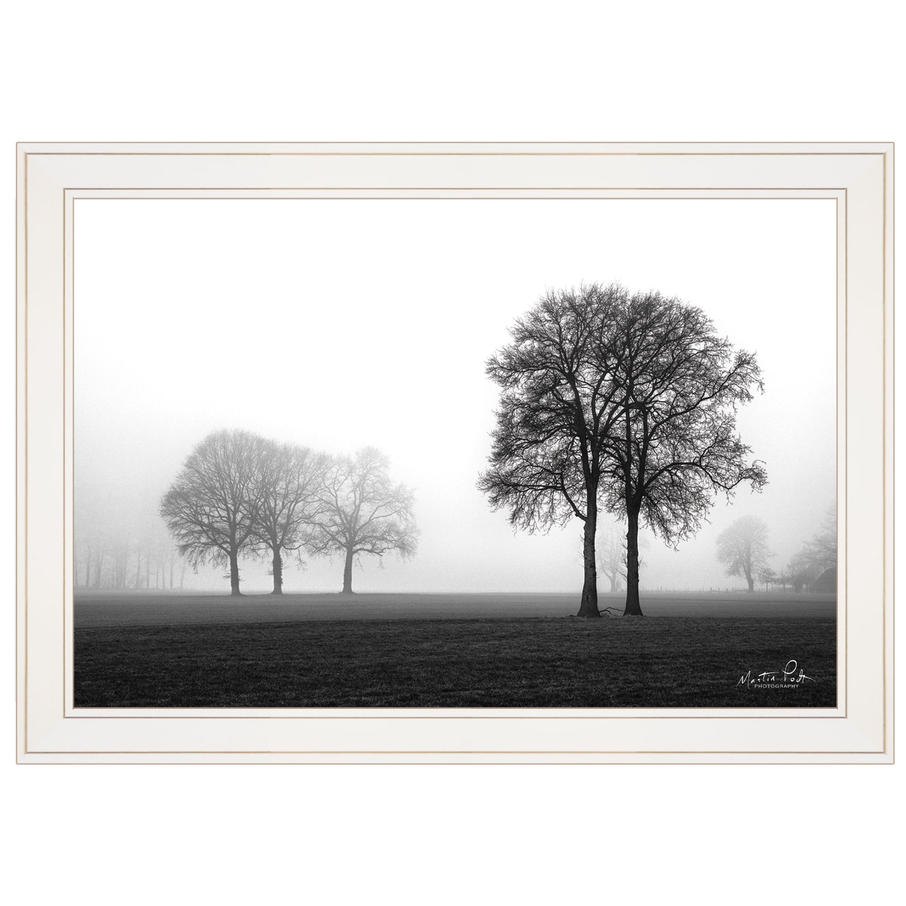 "Together Again" by Martin Podt, Ready to Hang Framed print, White Frame--1