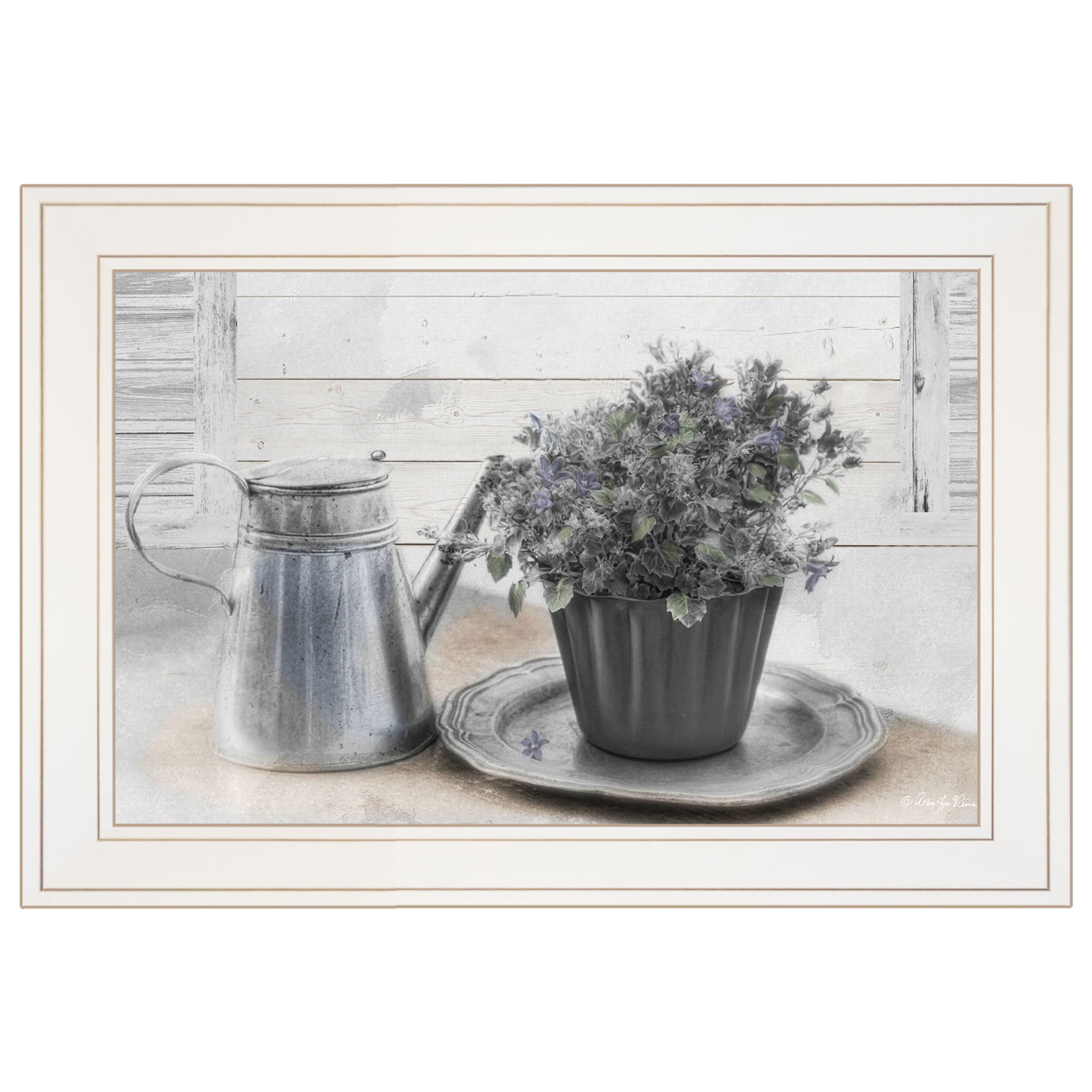 "Light and Airy" by Robin-Lee Vieira, Ready to Hang Framed Print, White Frame--1