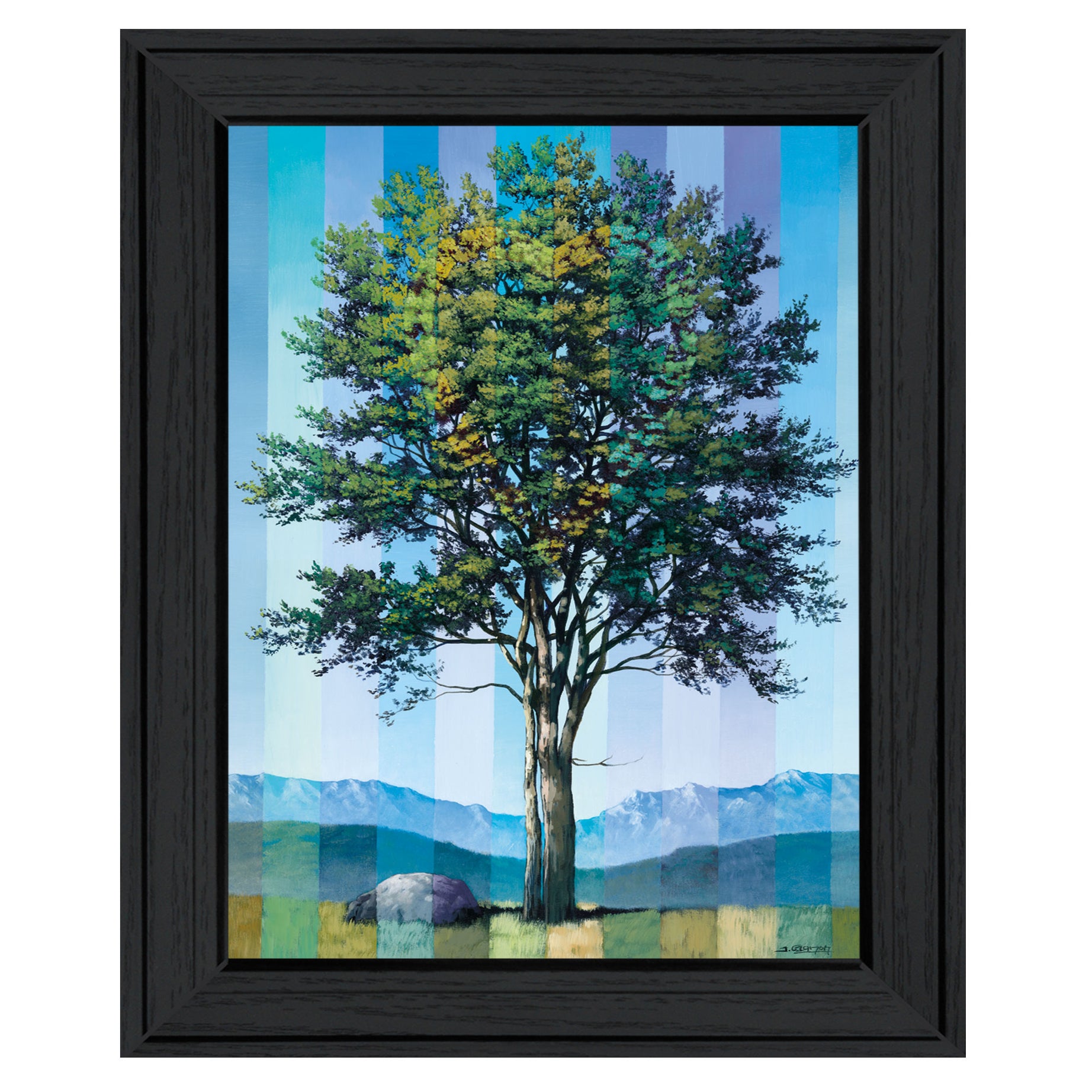 "When Love Grows" by Tim Gagnon, Ready to Hang Framed Print, Black Frame--1