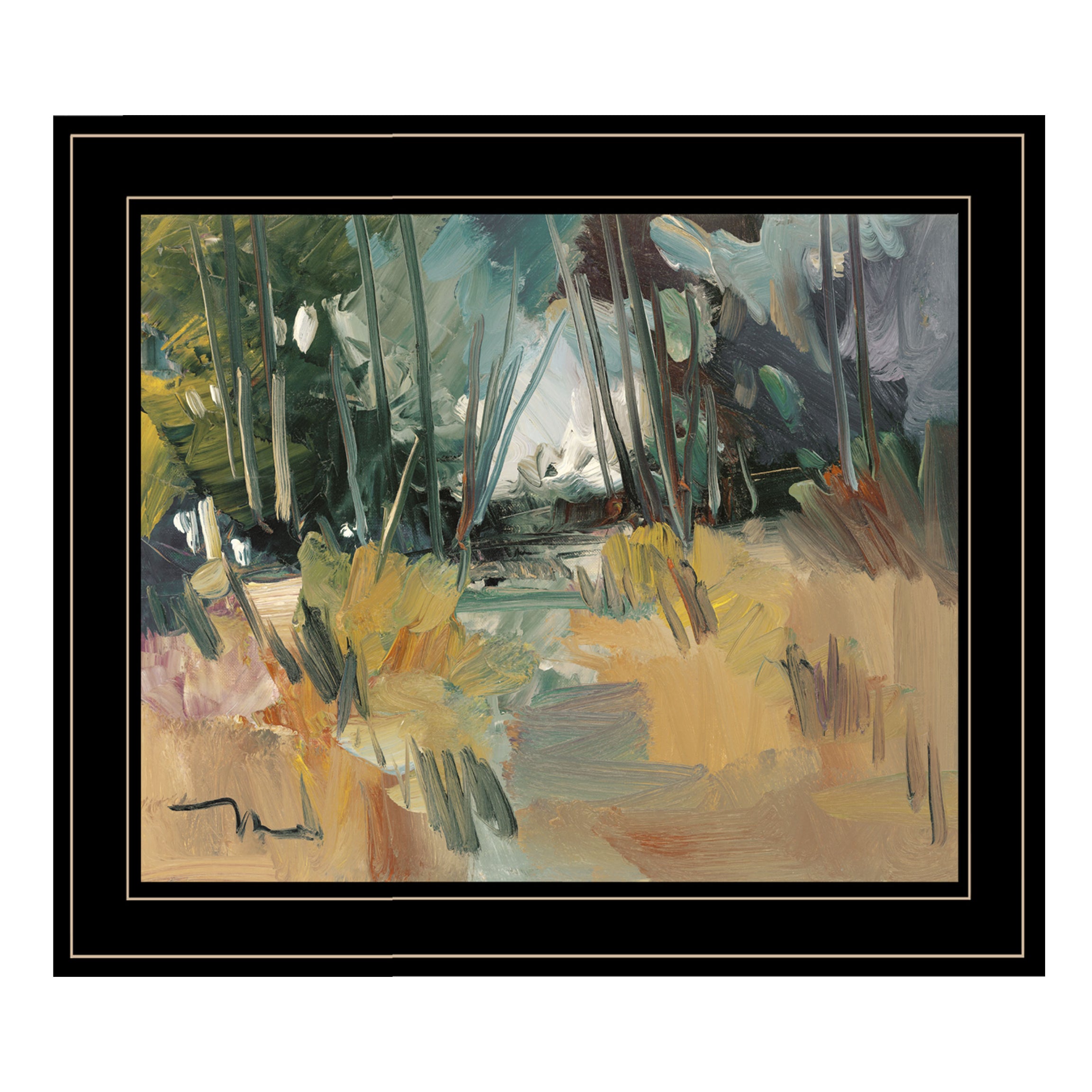 "A New Day" By Jose Trujillo, Ready to Hang Framed Print, Black Frame--1