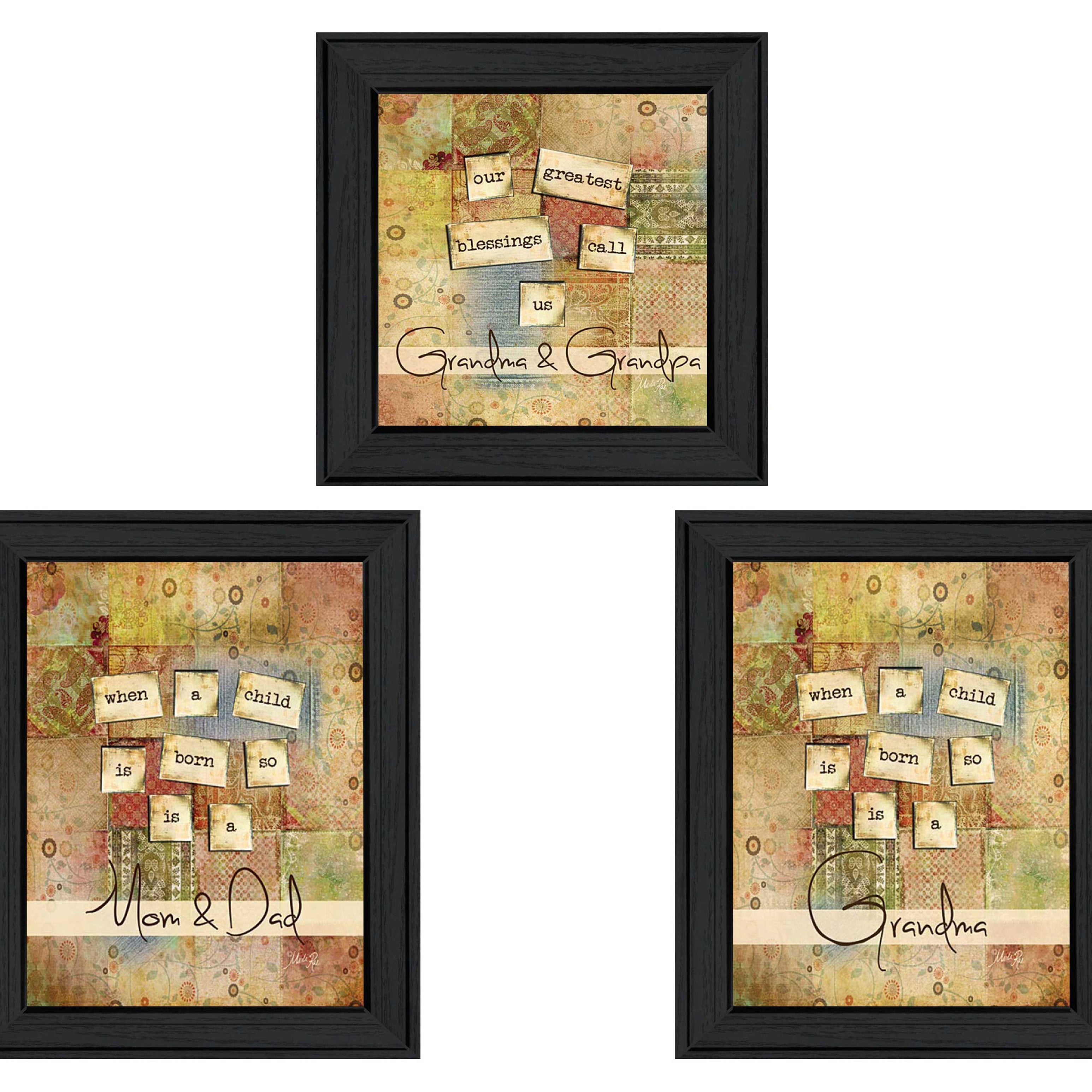 "Child" Collection By Marla Rae, Printed Wall Art, Ready To Hang Framed Poster, Black Frame--1