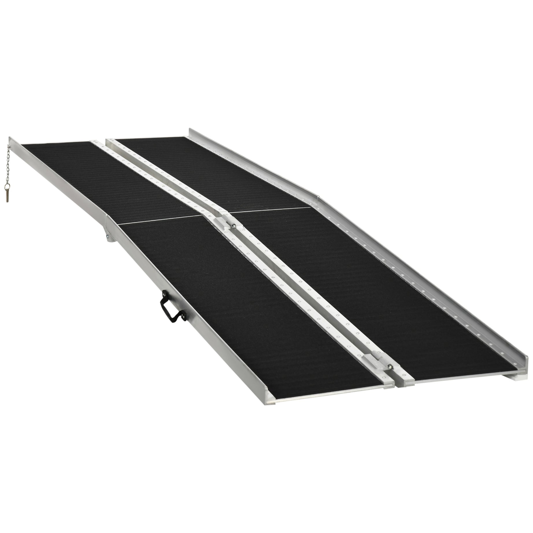 Portable Portable Wheelchair Ramp for Home, Threshold Handicap Ramp 10'--1