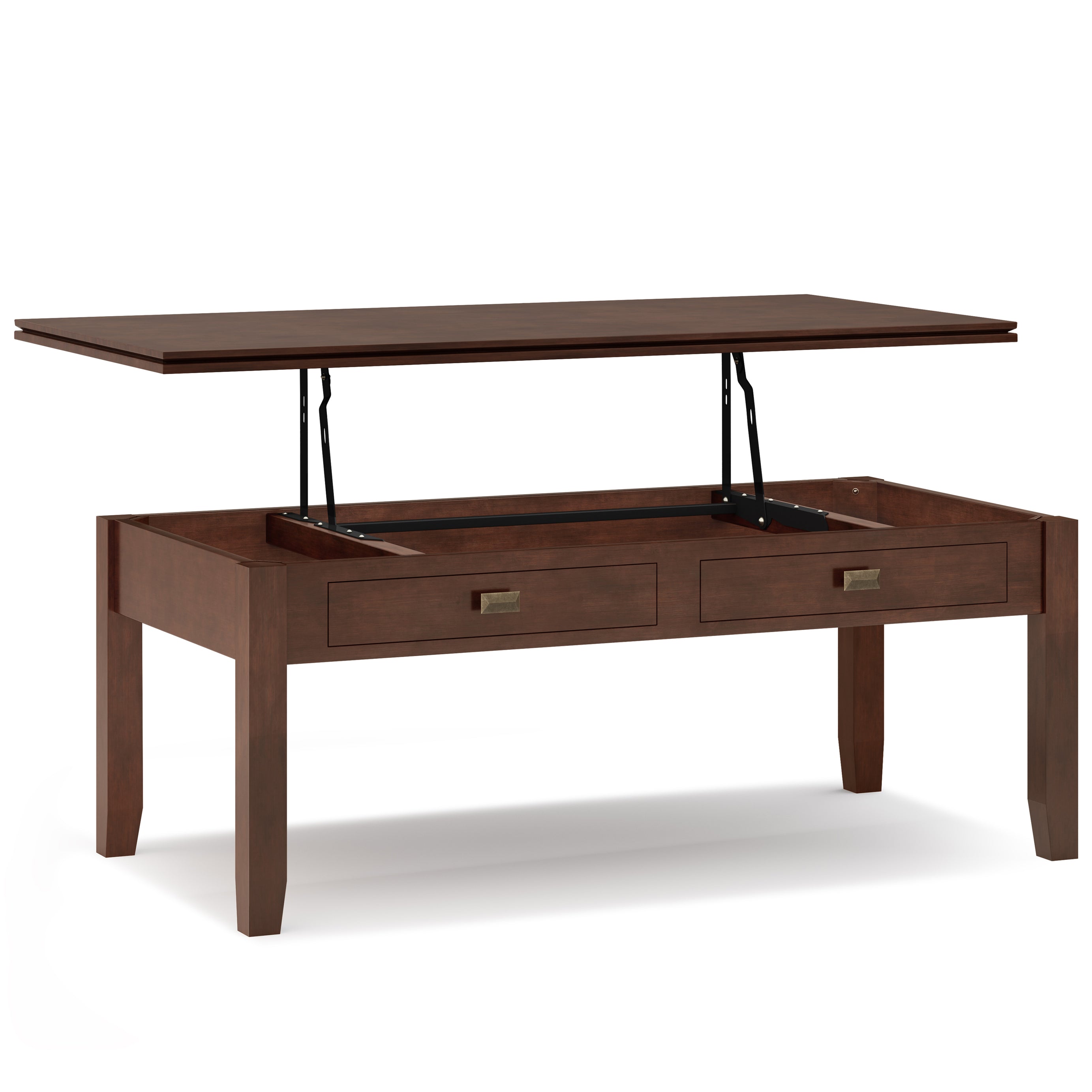 Artisan - Lift Top Coffee Table - Russet Brown--1