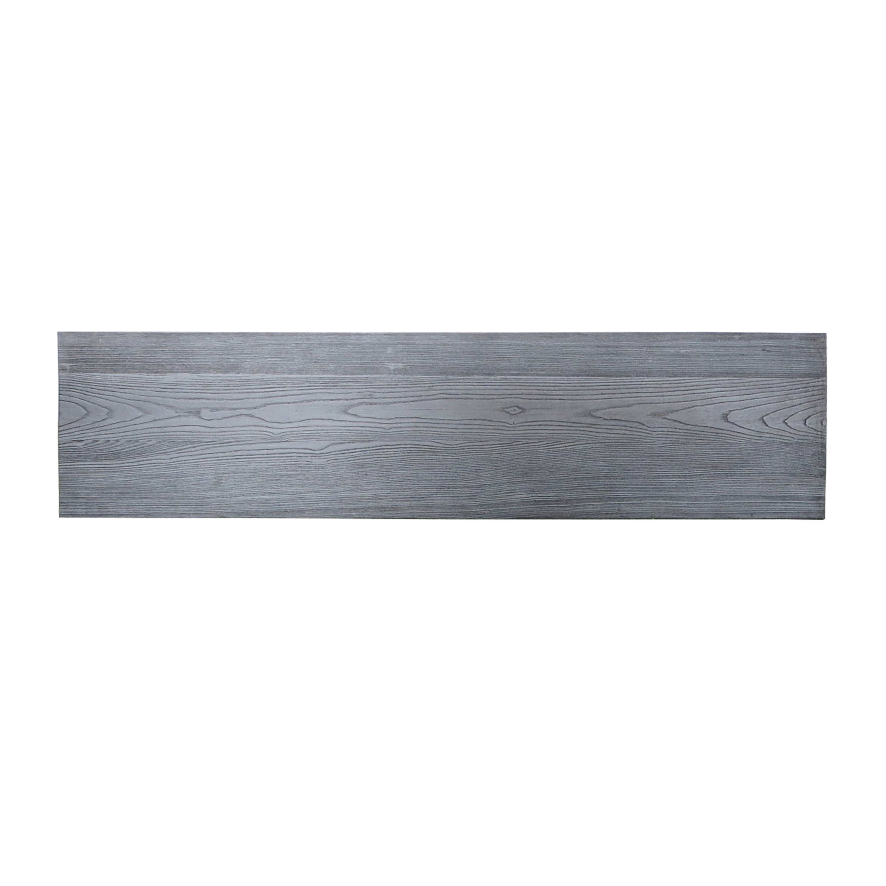 VERONA CONCRETE DINING BENCH (TOP -GREY OAK)--1