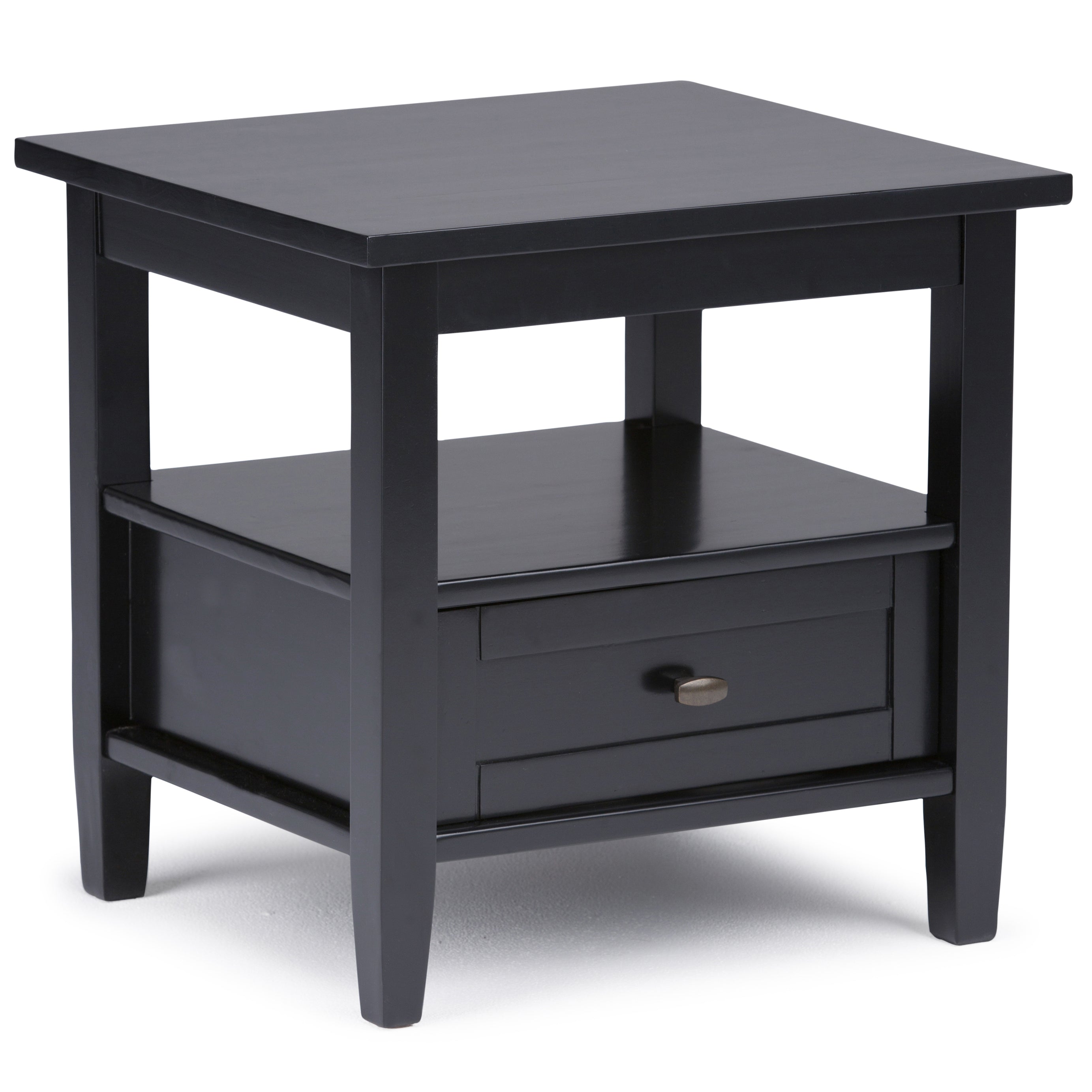 Warm Shaker - End Table - Black--1