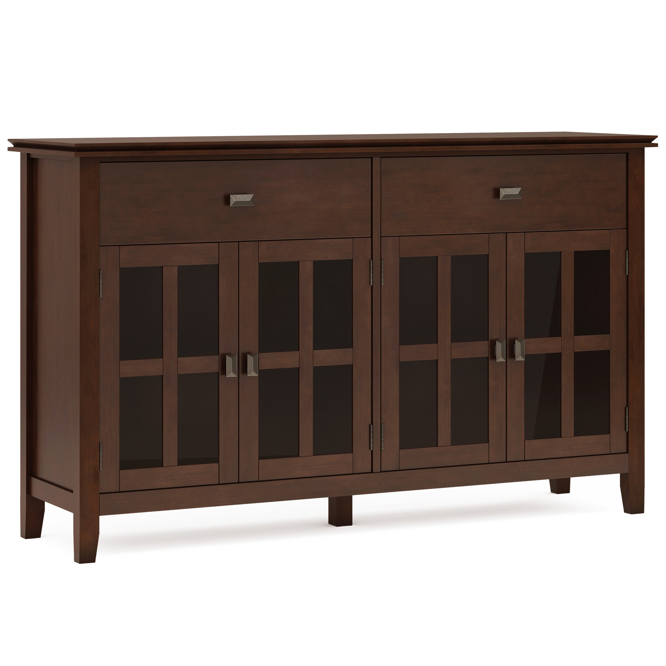 Artisan - Large 4 Door Sideboard Buffet - Russet Brown--1