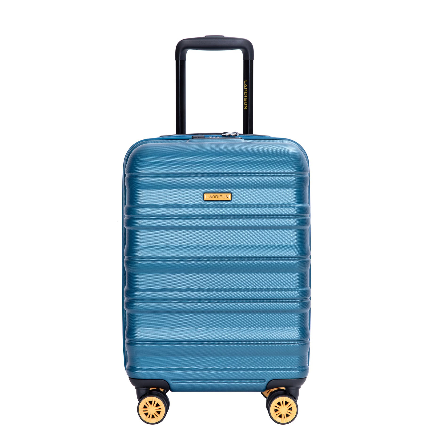 Carry On Luggage  Airline Approved18.5" Carry On Suitcase With TSA Approved Carry On Luggage With Wheels Carry on Bag Hard Shell Suitcases, BLUE--1