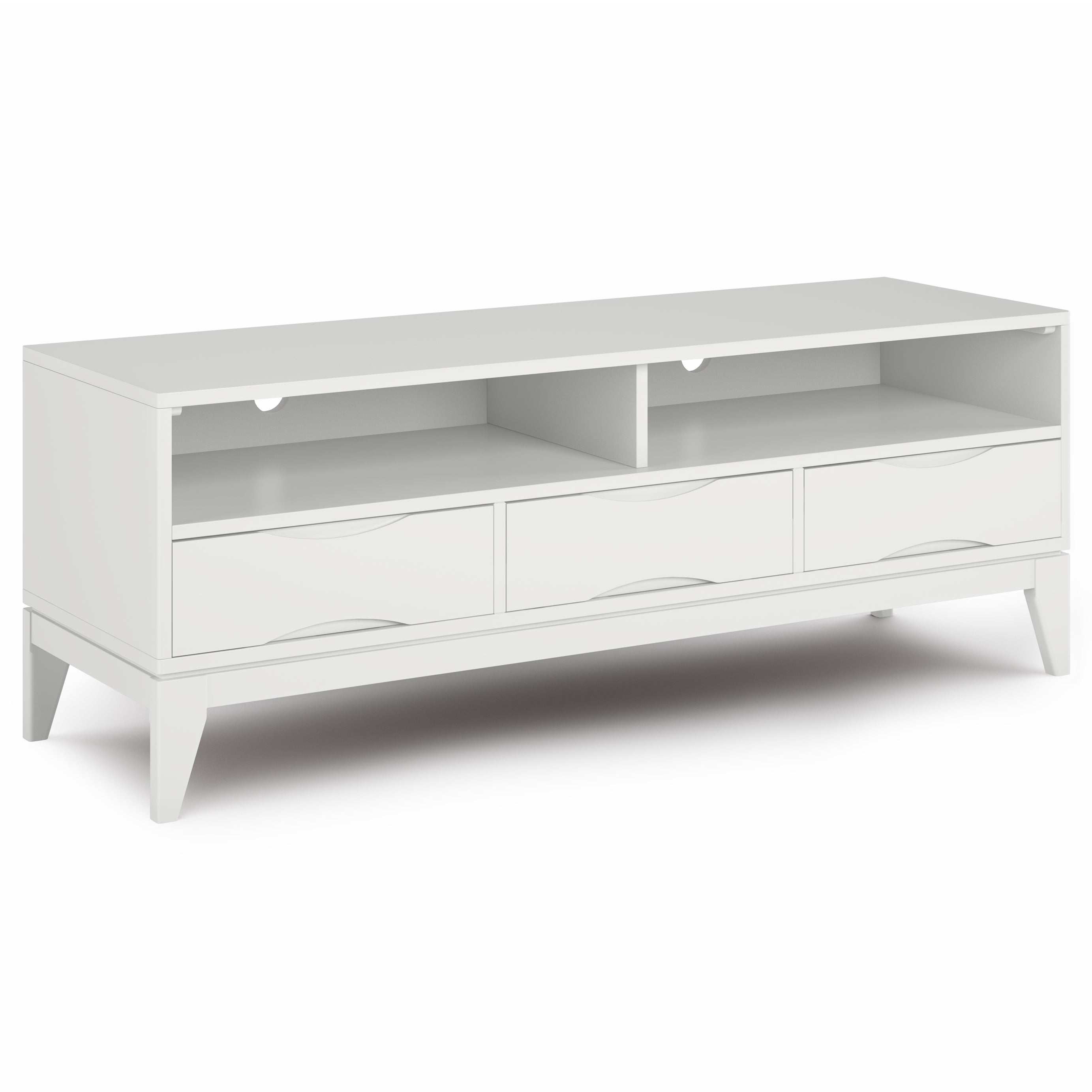 Harper - TV Media Stand - White--1