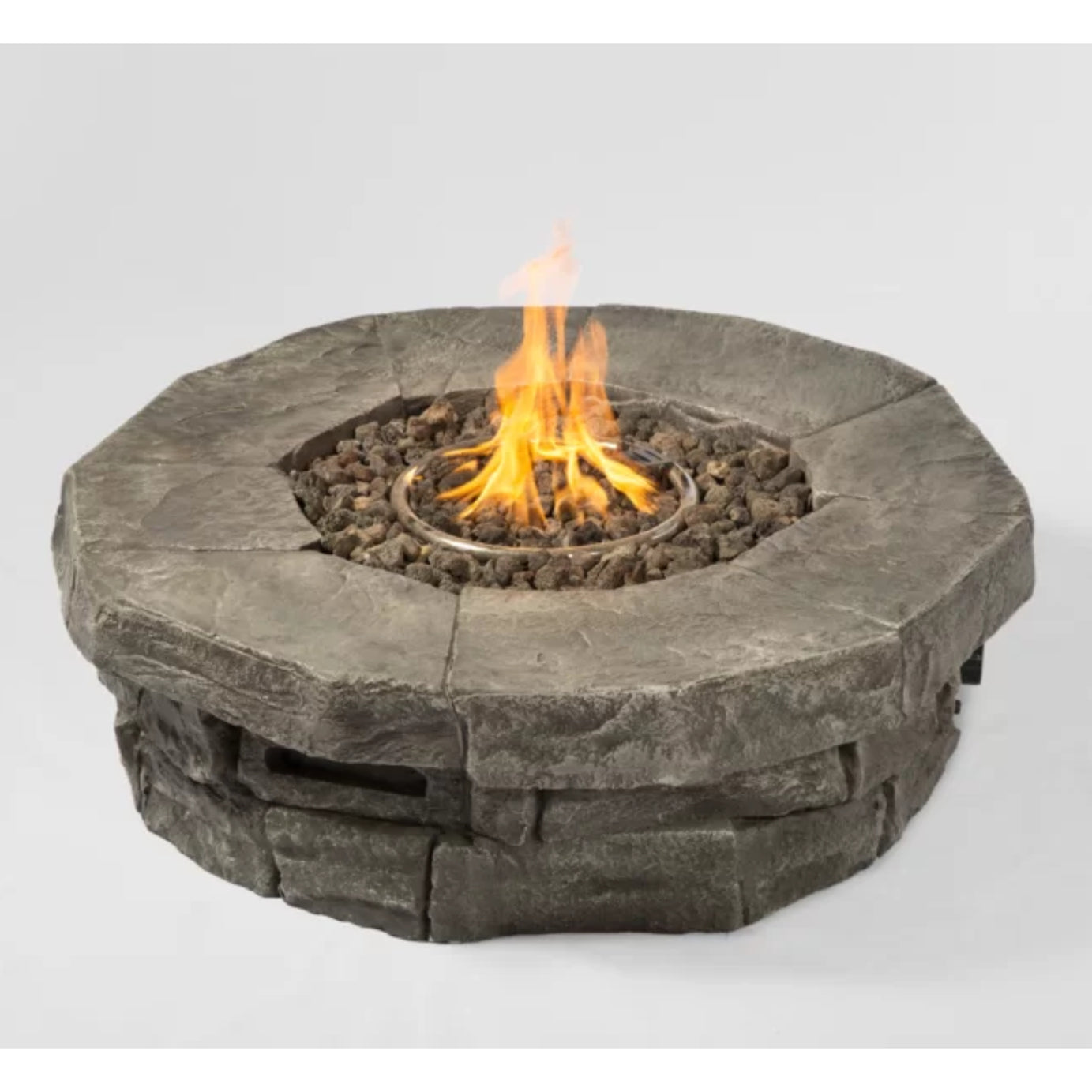 12" H x 37" W Outdoor Fire Pit Table--1