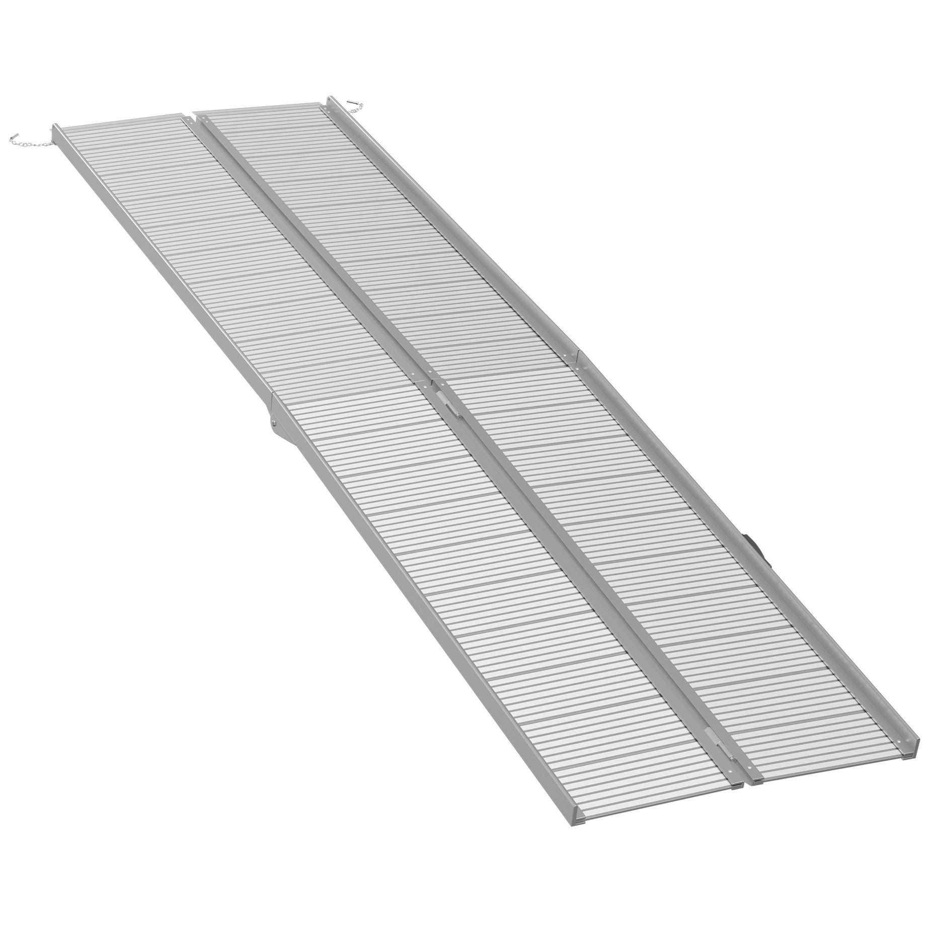 Portable Portable Wheelchair Ramp for Home, Threshold Handicap Ramp 10'--1